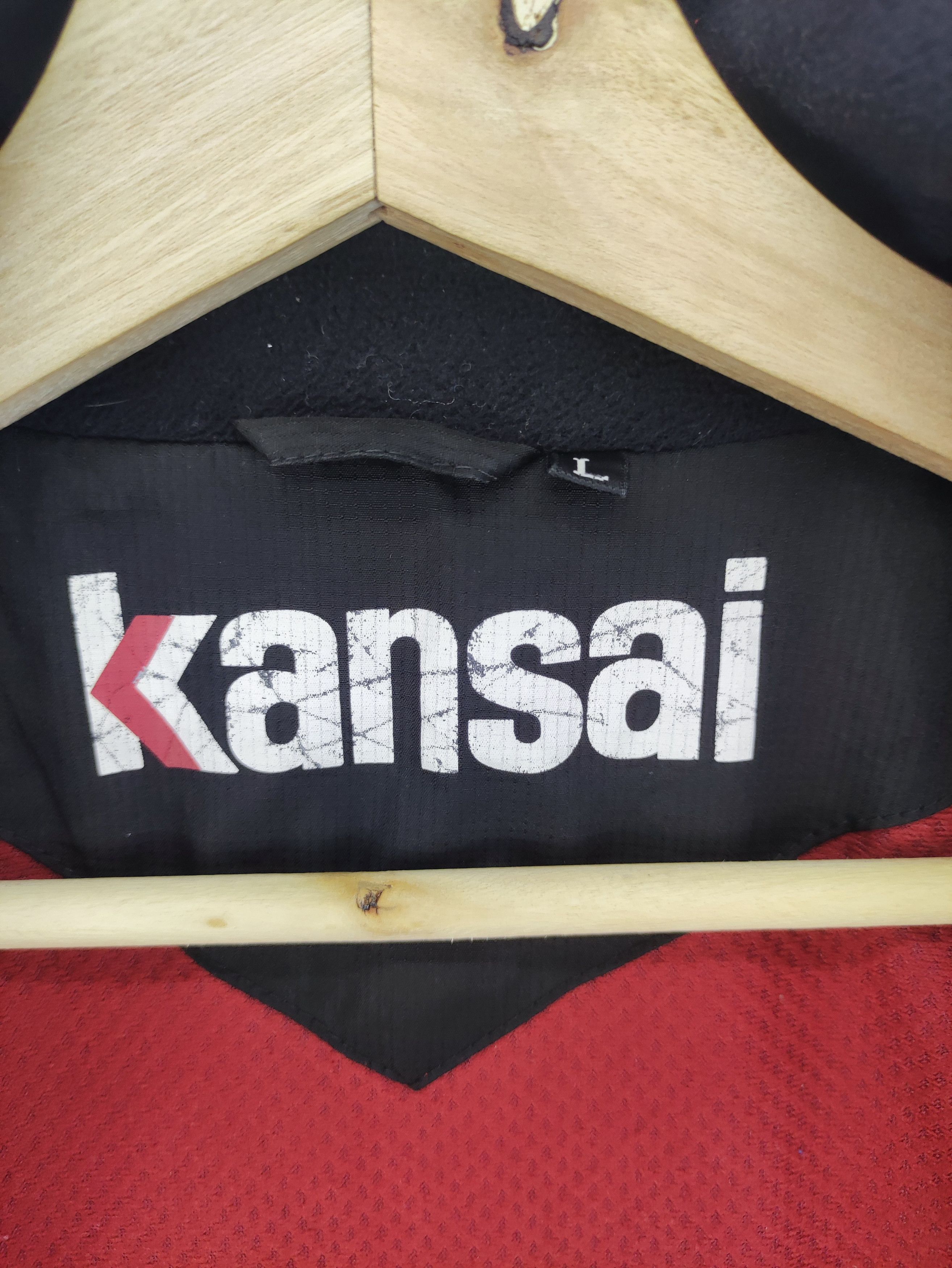 Japanese Brand Vintage Kansai Winbreaker Jacket Zipper Size US L / EU 52-54 / 3 - 4 Thumbnail