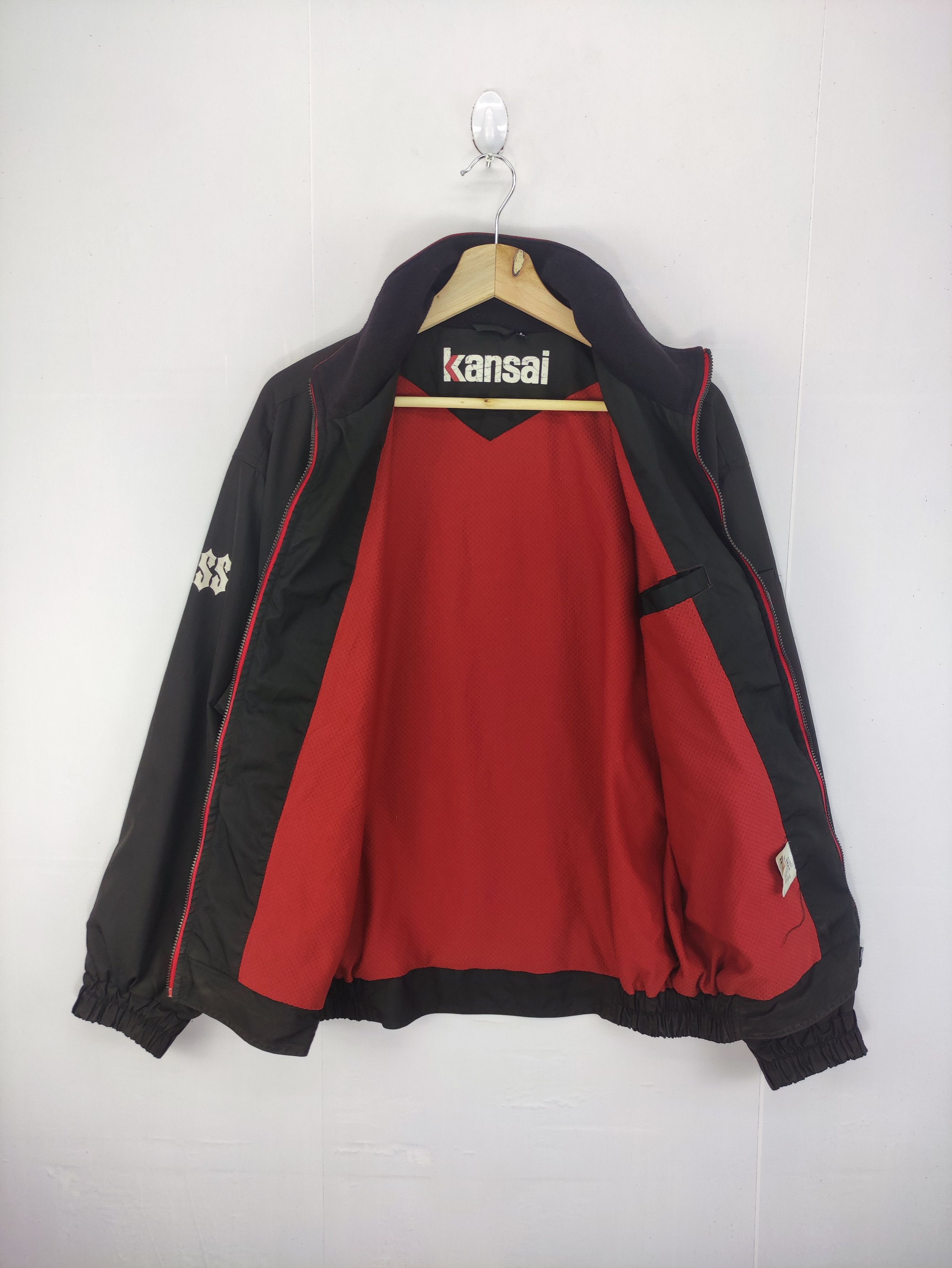 Japanese Brand Vintage Kansai Winbreaker Jacket Zipper Size US L / EU 52-54 / 3 - 5 Thumbnail