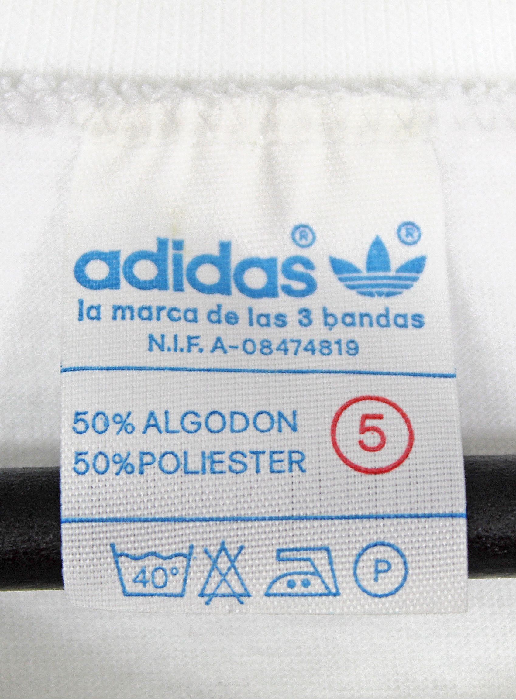 Adidas NOS 90s vintage adidas Originals t-shirt OG DS rare Spain Size XL / US 12-14 / IT 48-50 - 8 Thumbnail