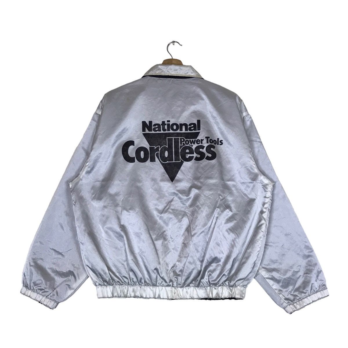 Vintage 80s National Cordless Workwear Reversible Jacket