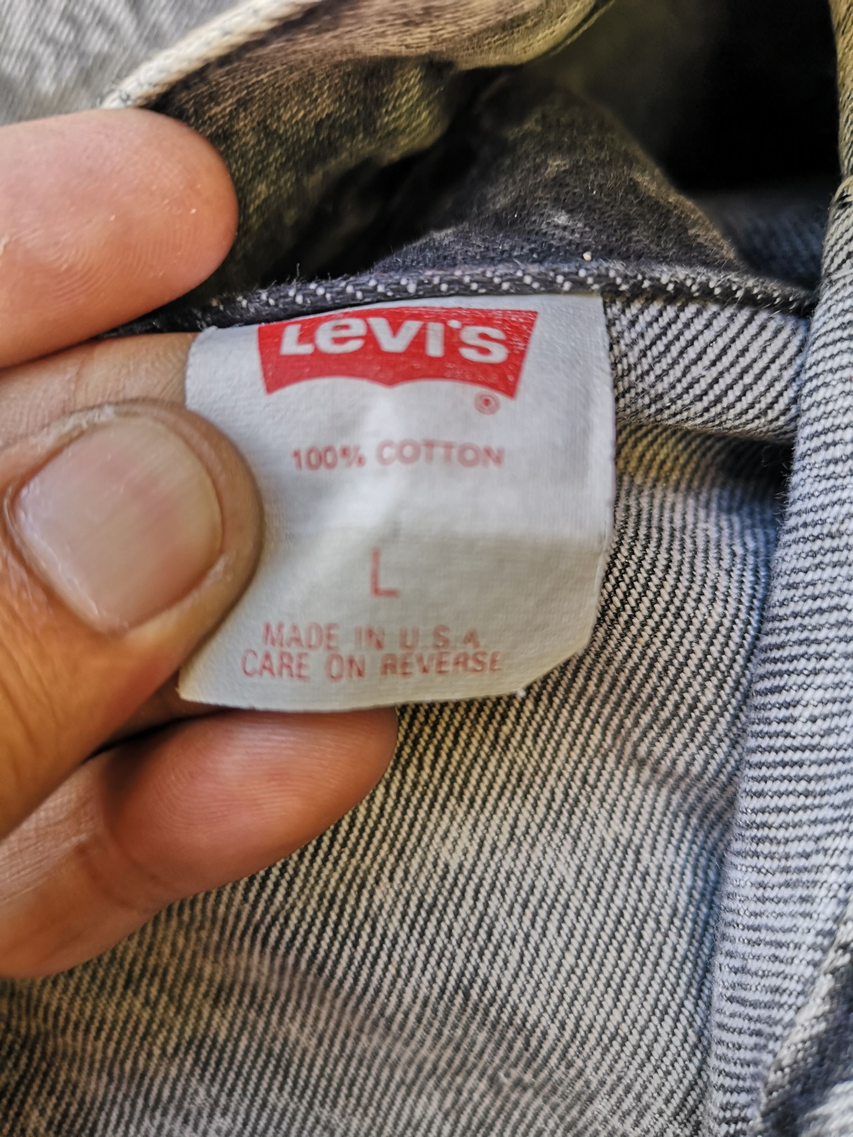 Levi's Vintage Levis Acid Wash Jacket Size US L / EU 52-54 / 3 - 5 Thumbnail