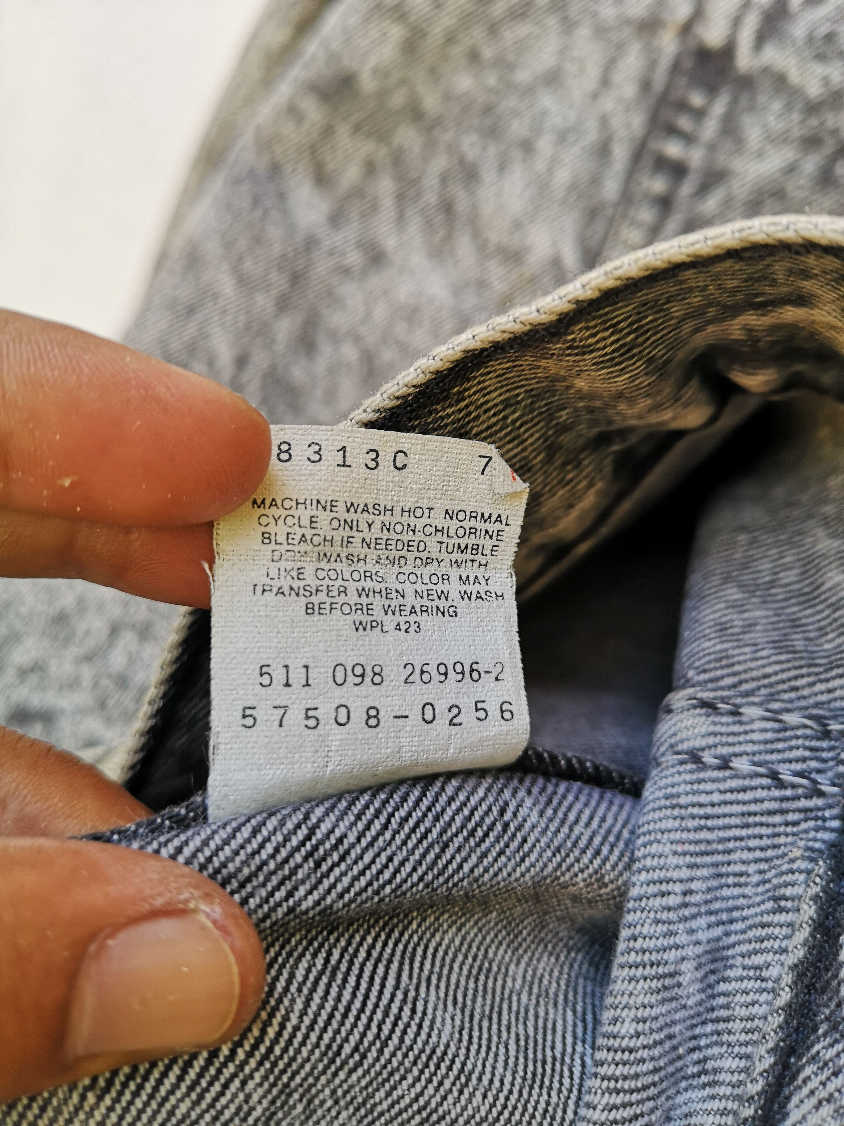 Levi's Vintage Levis Acid Wash Jacket Size US L / EU 52-54 / 3 - 4 Thumbnail