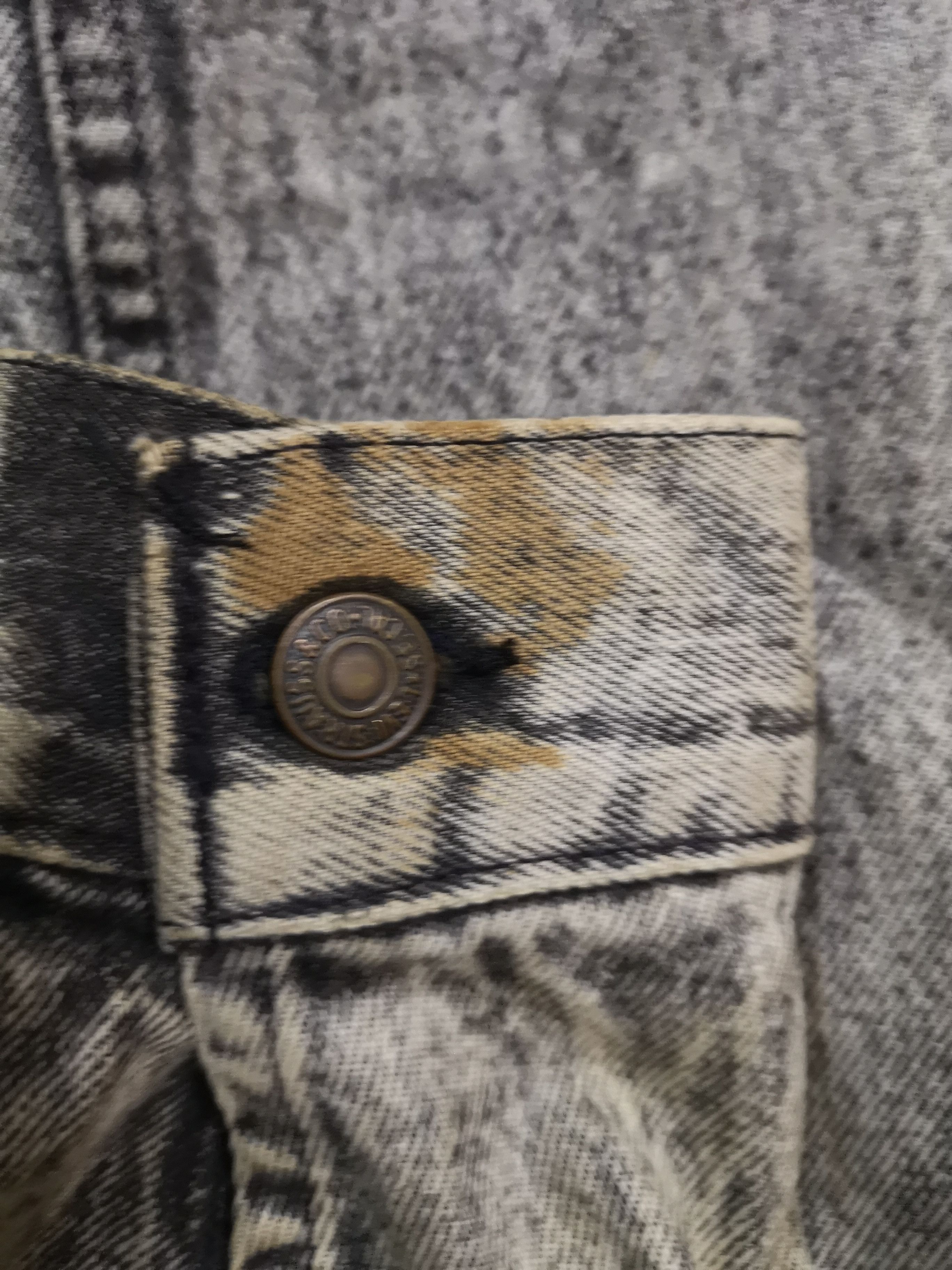 Levi's Vintage Levis Acid Wash Jacket Size US L / EU 52-54 / 3 - 3 Thumbnail