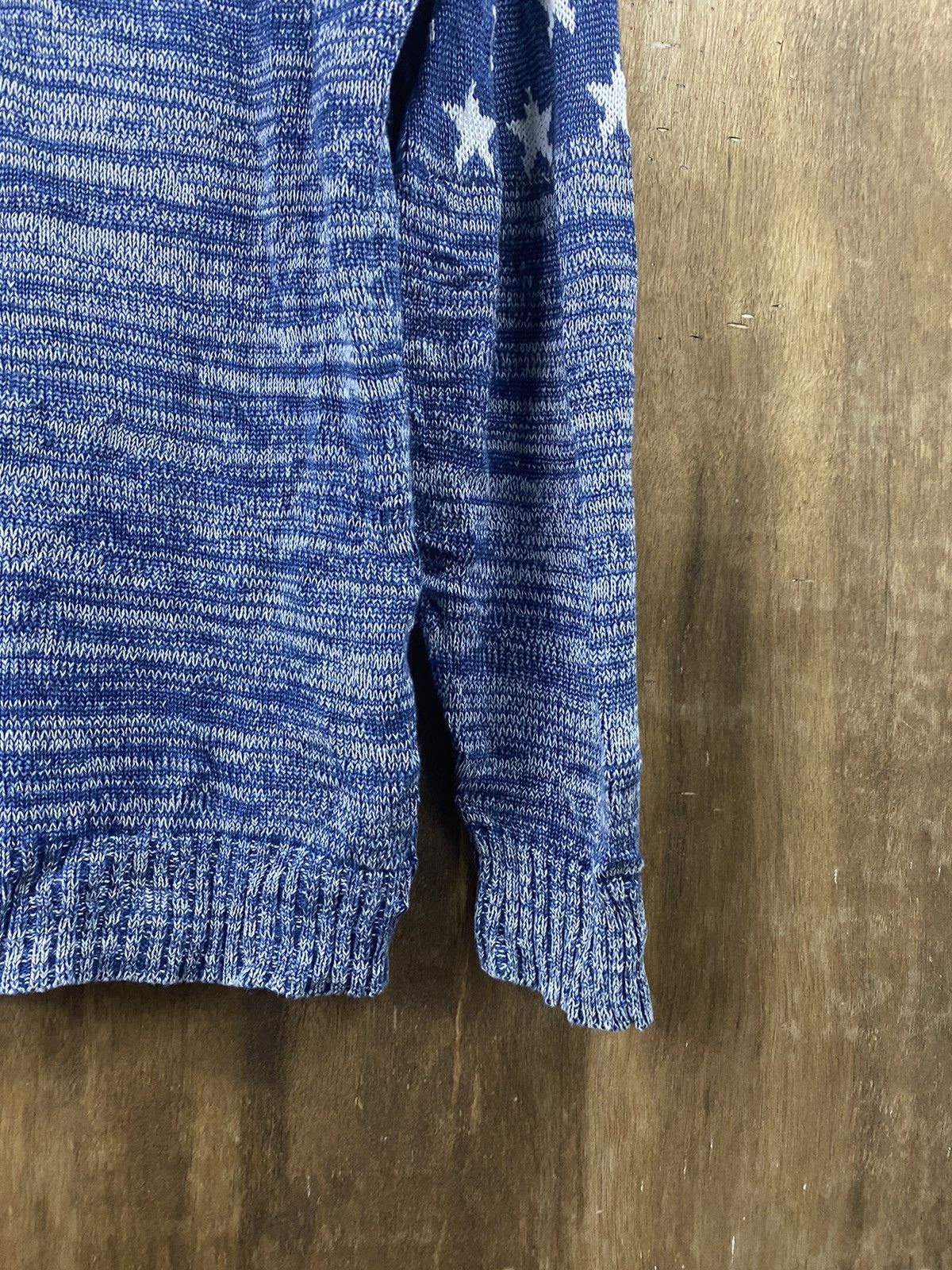 Aran Isles Knitwear × Japanese Brand RCWB Japan patchwork cardigan Knitwear #Z061 Size US L / EU 52-54 / 3 - 16 Thumbnail