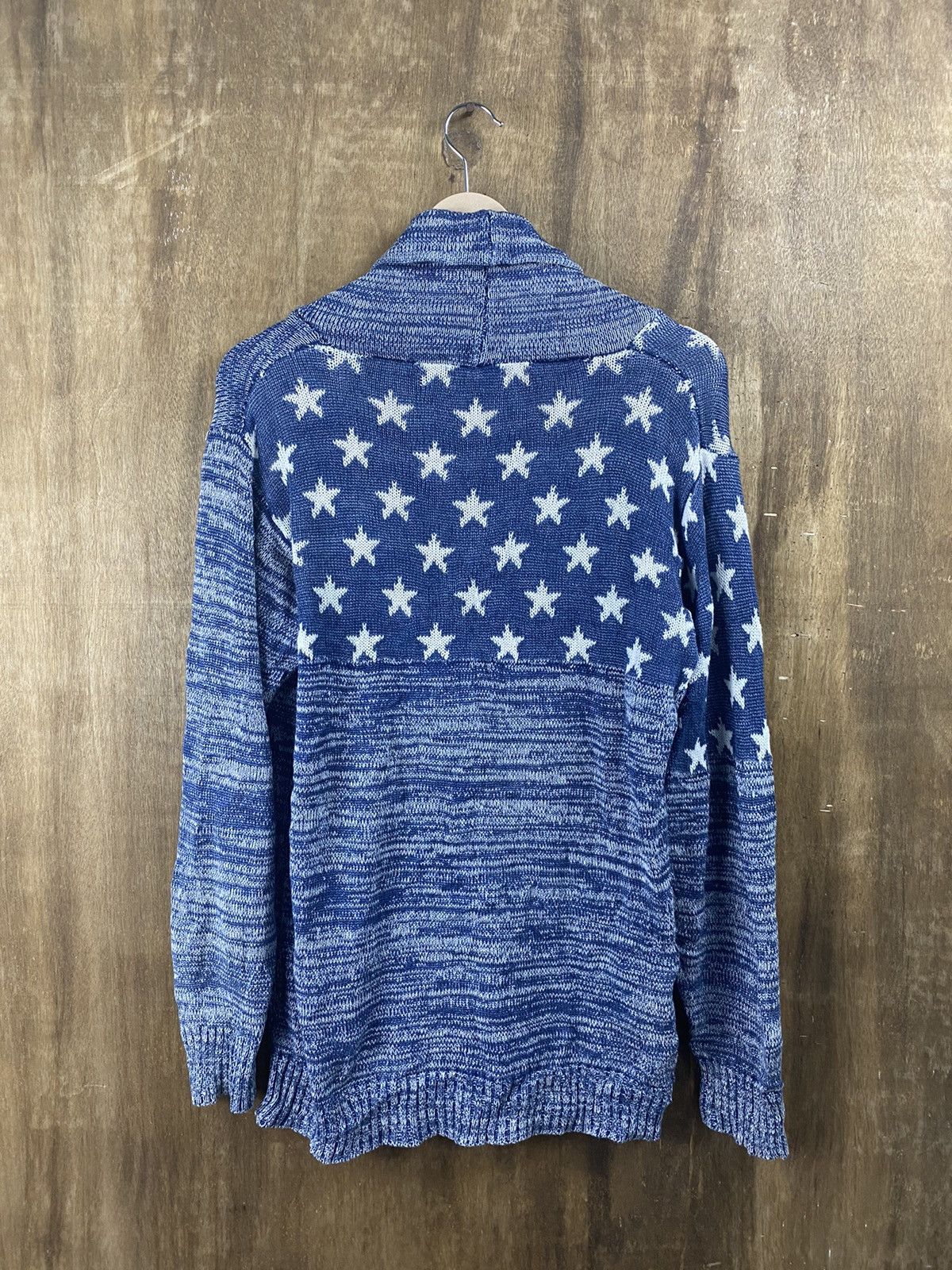 Aran Isles Knitwear × Japanese Brand RCWB Japan patchwork cardigan Knitwear #Z061 Size US L / EU 52-54 / 3 - 12 Thumbnail