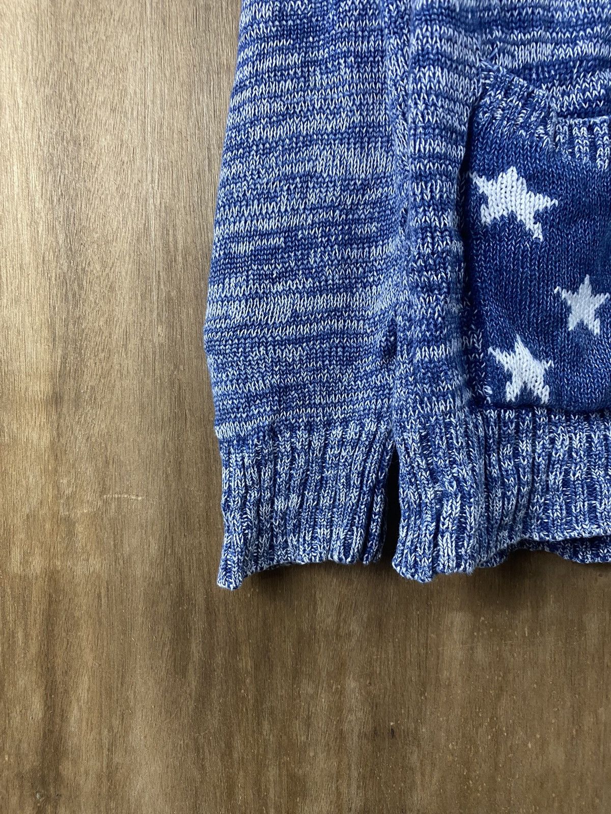 Aran Isles Knitwear × Japanese Brand RCWB Japan patchwork cardigan Knitwear #Z061 Size US L / EU 52-54 / 3 - 5 Thumbnail