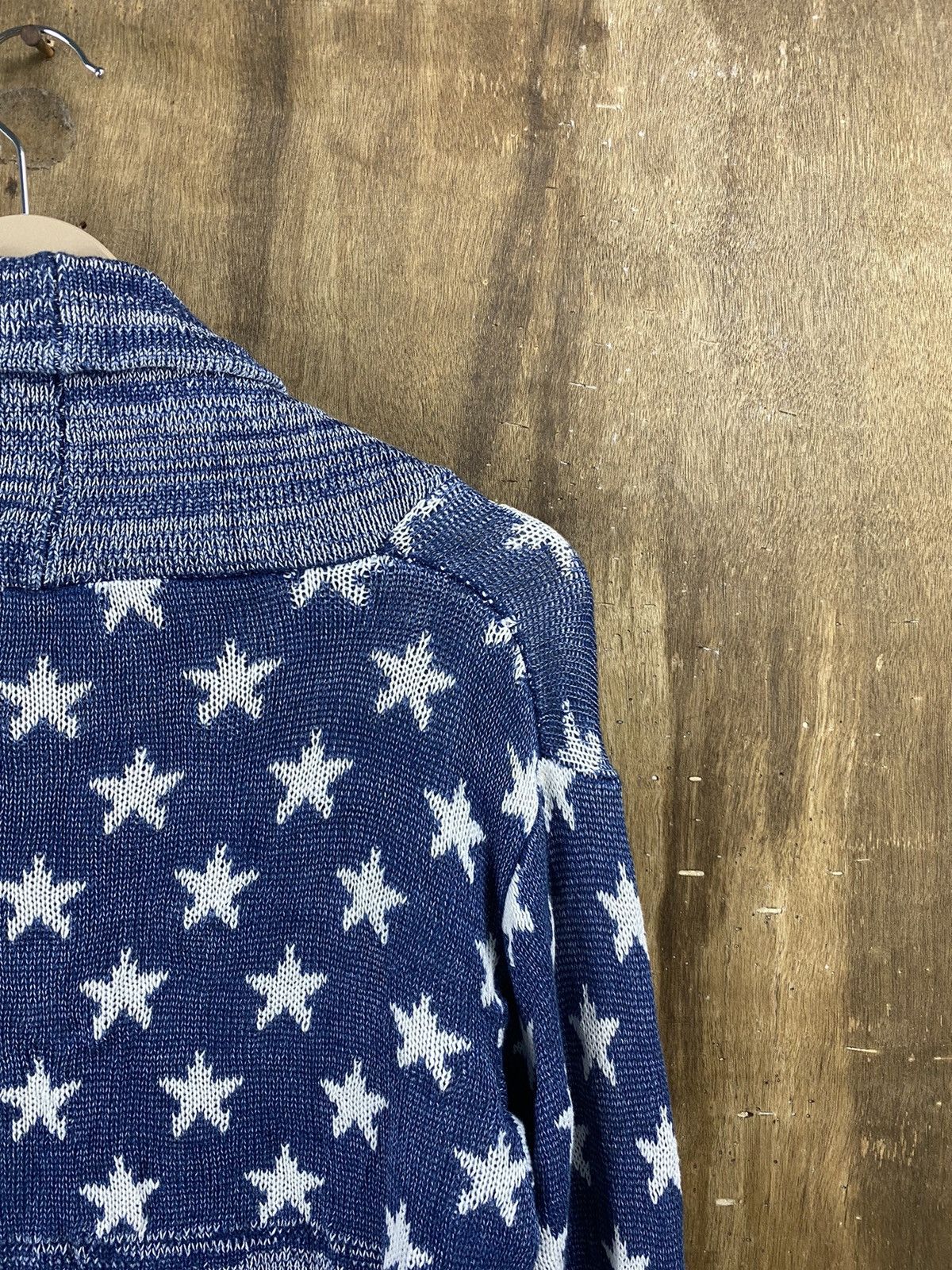 Aran Isles Knitwear × Japanese Brand RCWB Japan patchwork cardigan Knitwear #Z061 Size US L / EU 52-54 / 3 - 14 Thumbnail