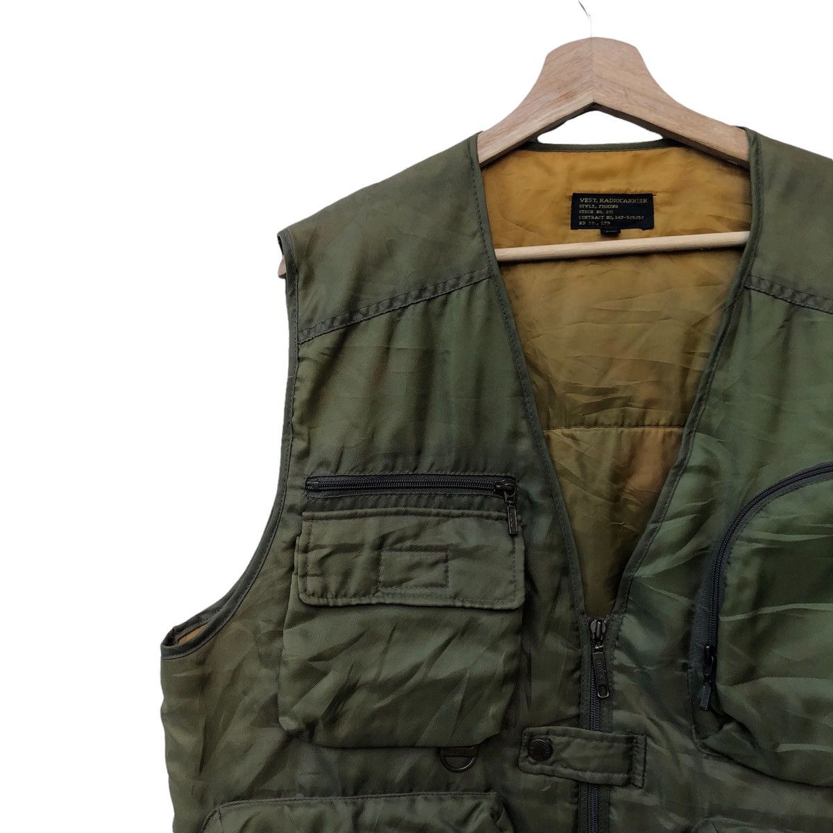 Japanese Brand 🧨JAPANESE BRAND RADIOCARRIER VEST JACKET MULTIPOCKET Size US M / EU 48-50 / 2 - 3 Thumbnail