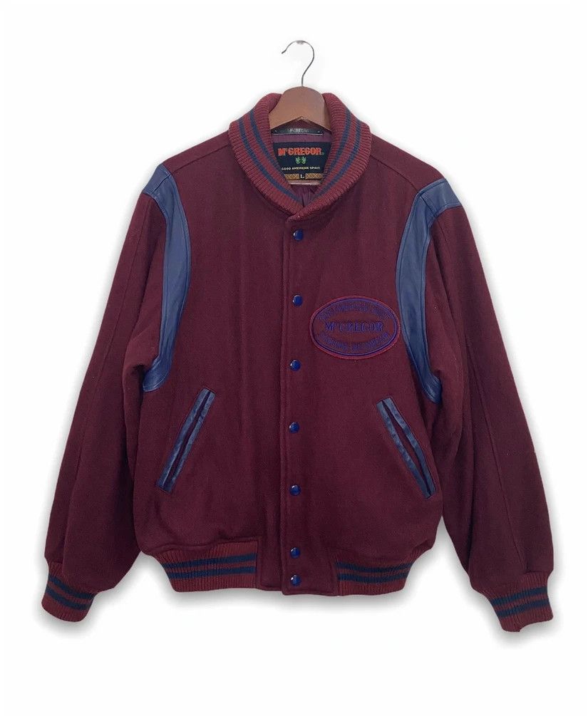 McGregor Vintage Varsity Jacket Mc Gregor Size US L / EU 52-54 / 3 - 1 Thumbnail