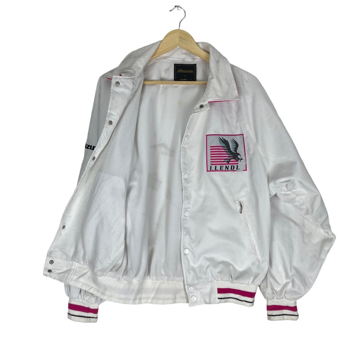 Mizuno ❄️90s MIZUNO IVAN LENDL LIGHT ZIPPER JACKET Size US L / EU 52-54 / 3 - 7 Thumbnail
