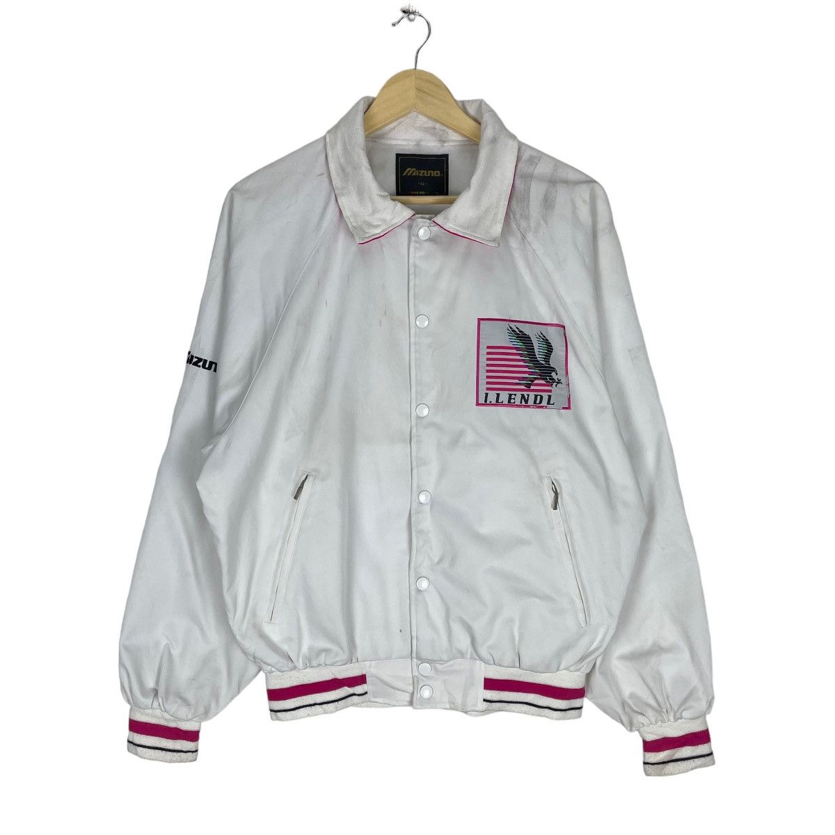 Mizuno ❄️90s MIZUNO IVAN LENDL LIGHT ZIPPER JACKET Size US L / EU 52-54 / 3 - 1 Thumbnail