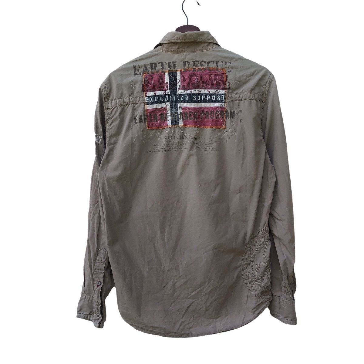Napapijri NAPAPIJRI POLO BUTTON LONG SLEEVE SHIRT Size US S / EU 44-46 / 1 - 2 Thumbnail