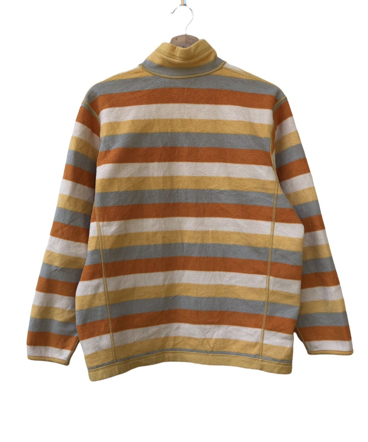 Japanese Brand Brand Uniqlo Revisible Stripes Fleece Jacket Size US M / EU 48-50 / 2 - 2 Thumbnail