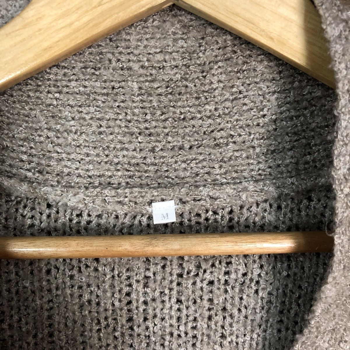 Homespun Knitwear Japanese Brand Grey Cardigan knitwear #H125 Size US M / EU 48-50 / 2 - 6 Thumbnail