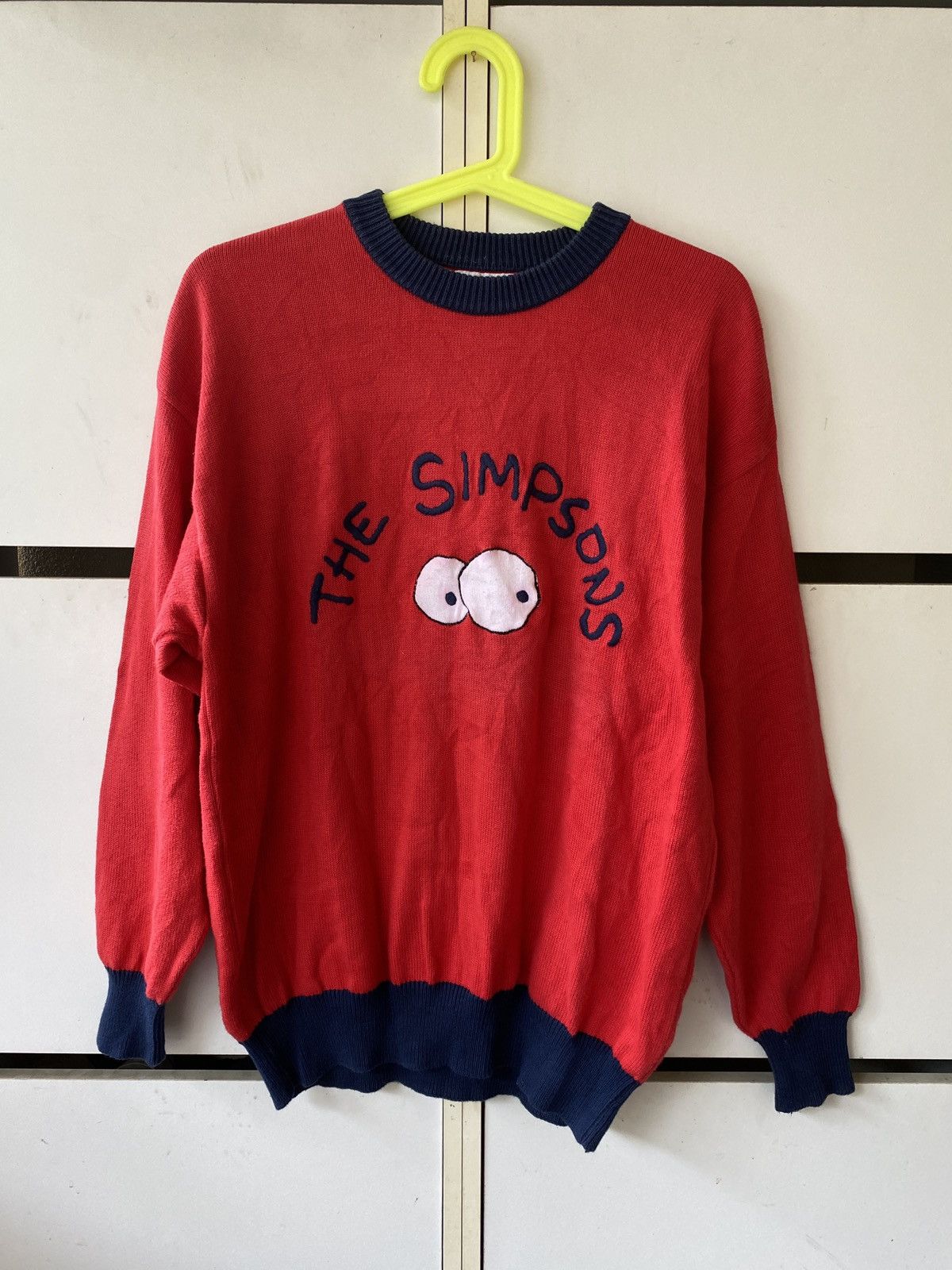 Designer × Vintage VINTAGE JC DE CASTEBAJAC X SIMPSON CREW NECK SWEATER Size US M / EU 48-50 / 2 - 1 Thumbnail