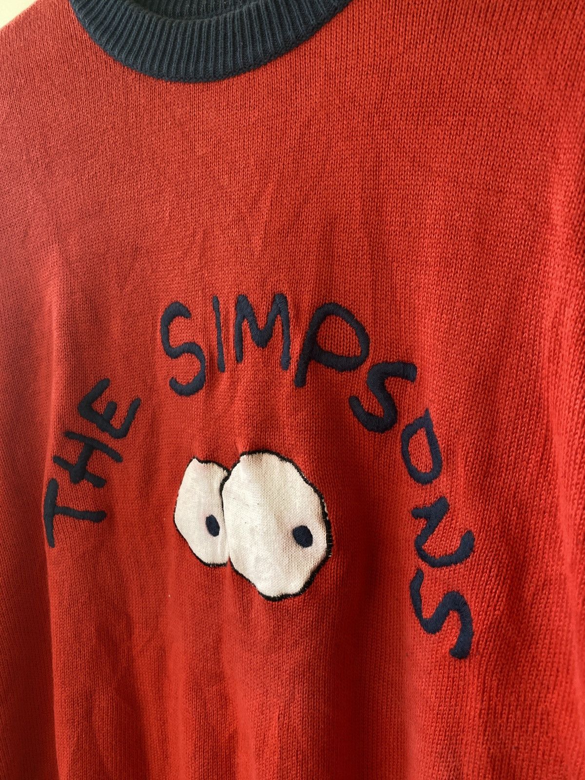 Designer × Vintage VINTAGE JC DE CASTEBAJAC X SIMPSON CREW NECK SWEATER Size US M / EU 48-50 / 2 - 3 Thumbnail