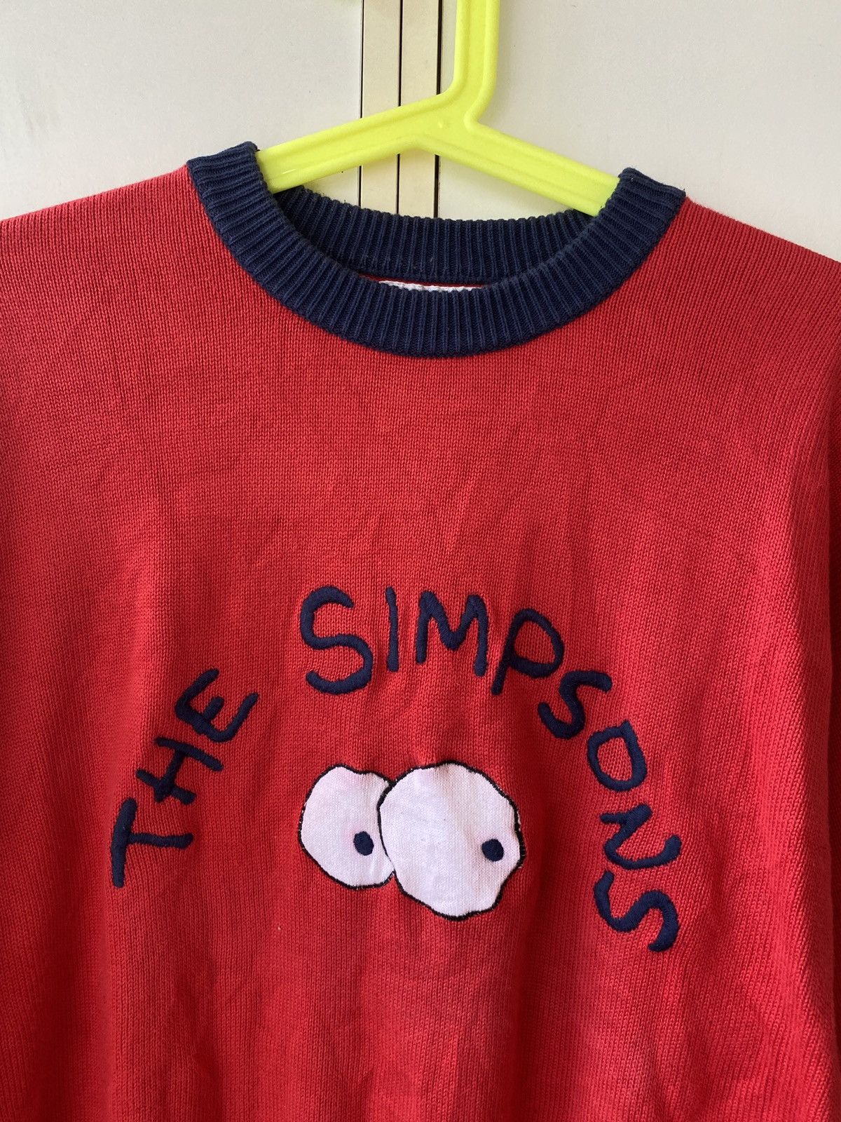Designer × Vintage VINTAGE JC DE CASTEBAJAC X SIMPSON CREW NECK SWEATER Size US M / EU 48-50 / 2 - 2 Thumbnail