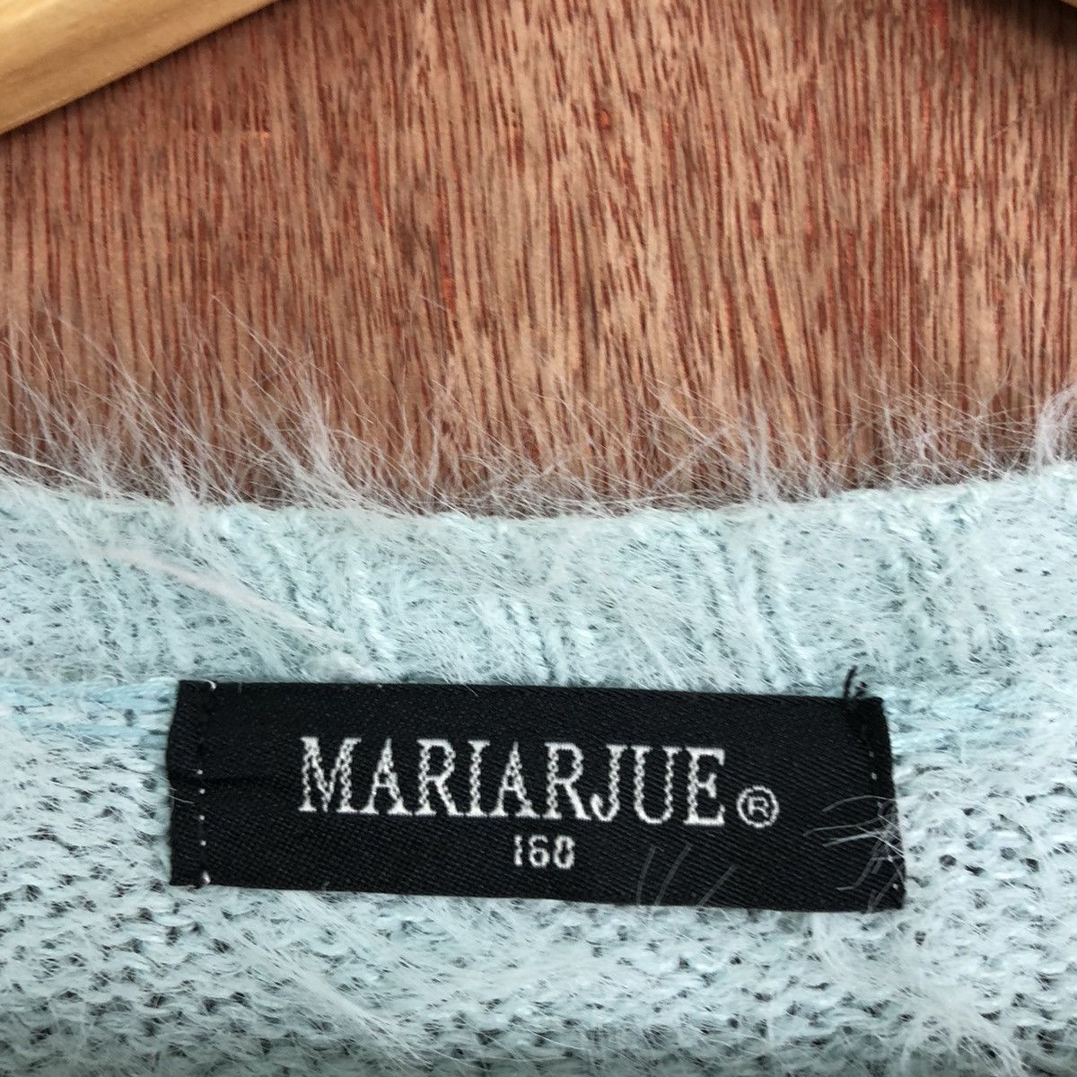 Homespun Knitwear Mariaarjue Soft Blue Mohair Shag Shaggy Knitwear #c318 Size US S / EU 44-46 / 1 - 9 Thumbnail