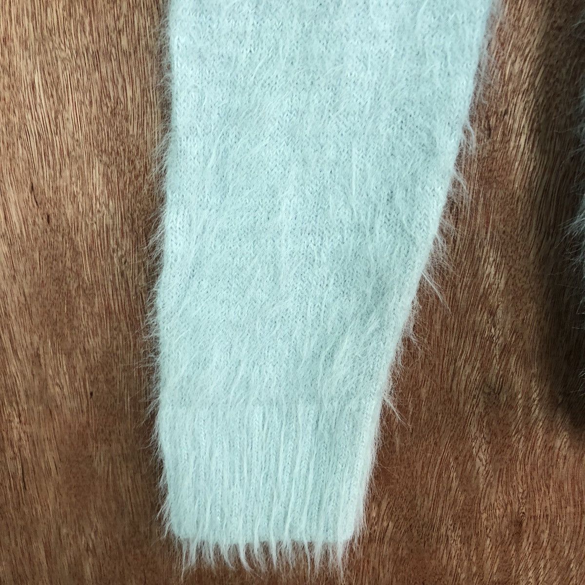 Homespun Knitwear Mariaarjue Soft Blue Mohair Shag Shaggy Knitwear #c318 Size US S / EU 44-46 / 1 - 6 Thumbnail