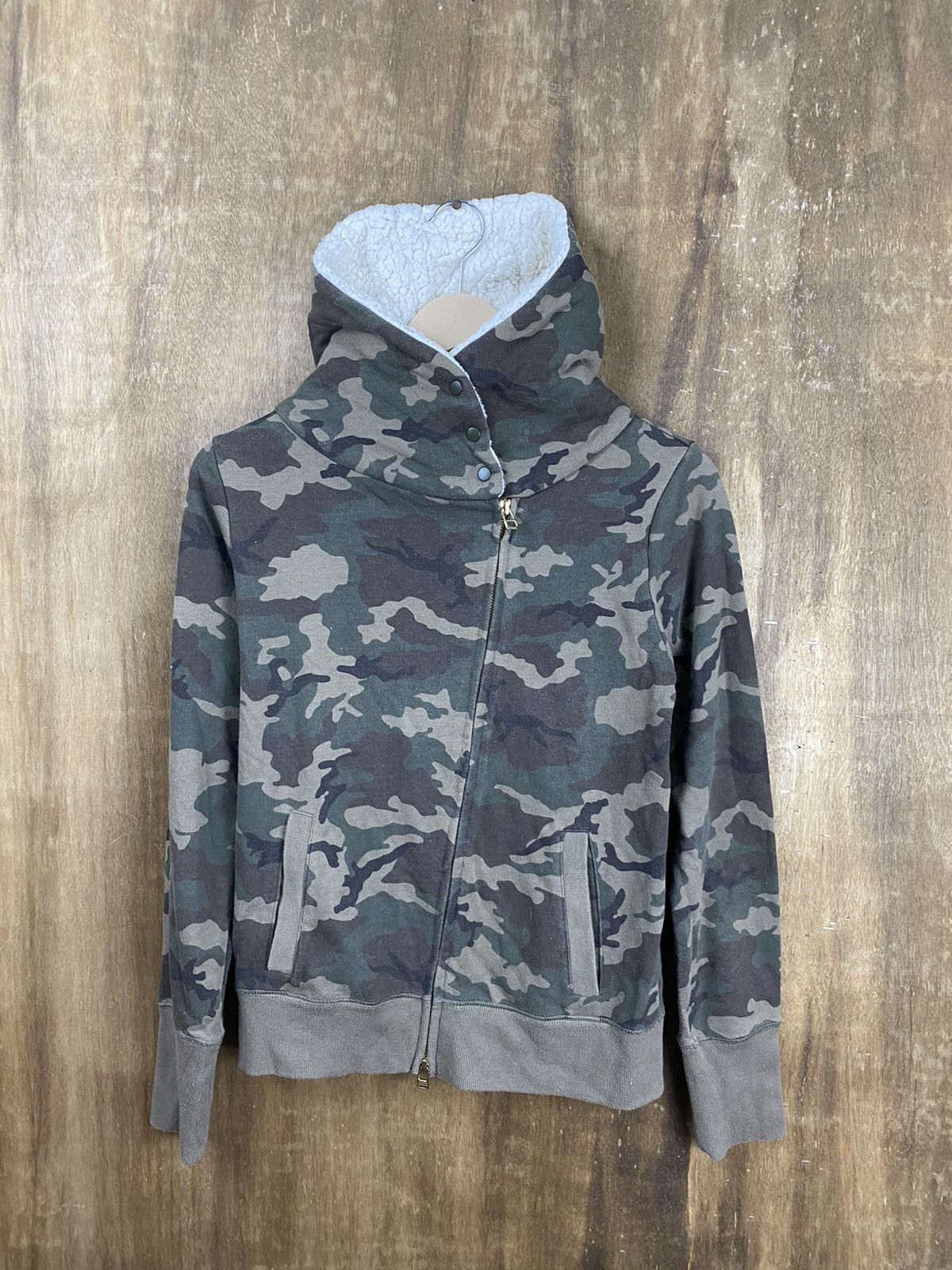 Japanese Brand DLL Purple Yellow brand camo Sweaters hoodie #2492 Size S / US 4 / IT 40 - 1 Thumbnail