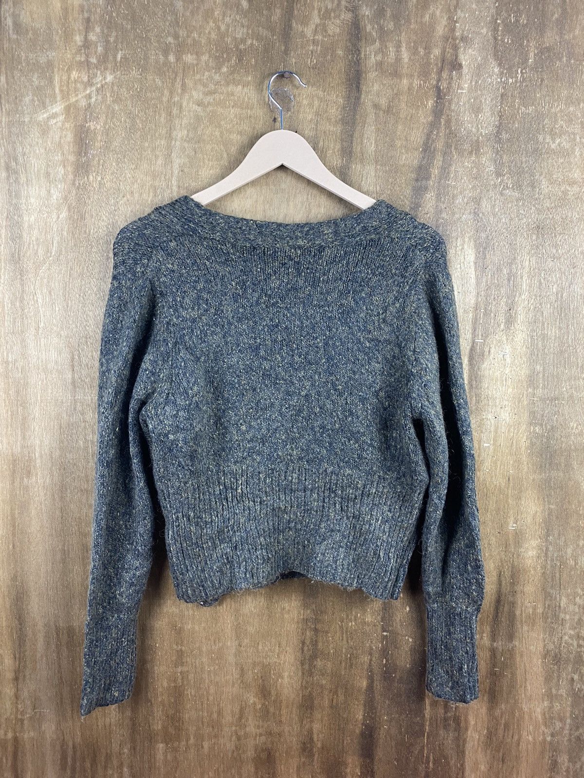 Vintage Japan cardigan Knitwear crop top #Z021 Size S / US 4 / IT 40 - 10 Thumbnail