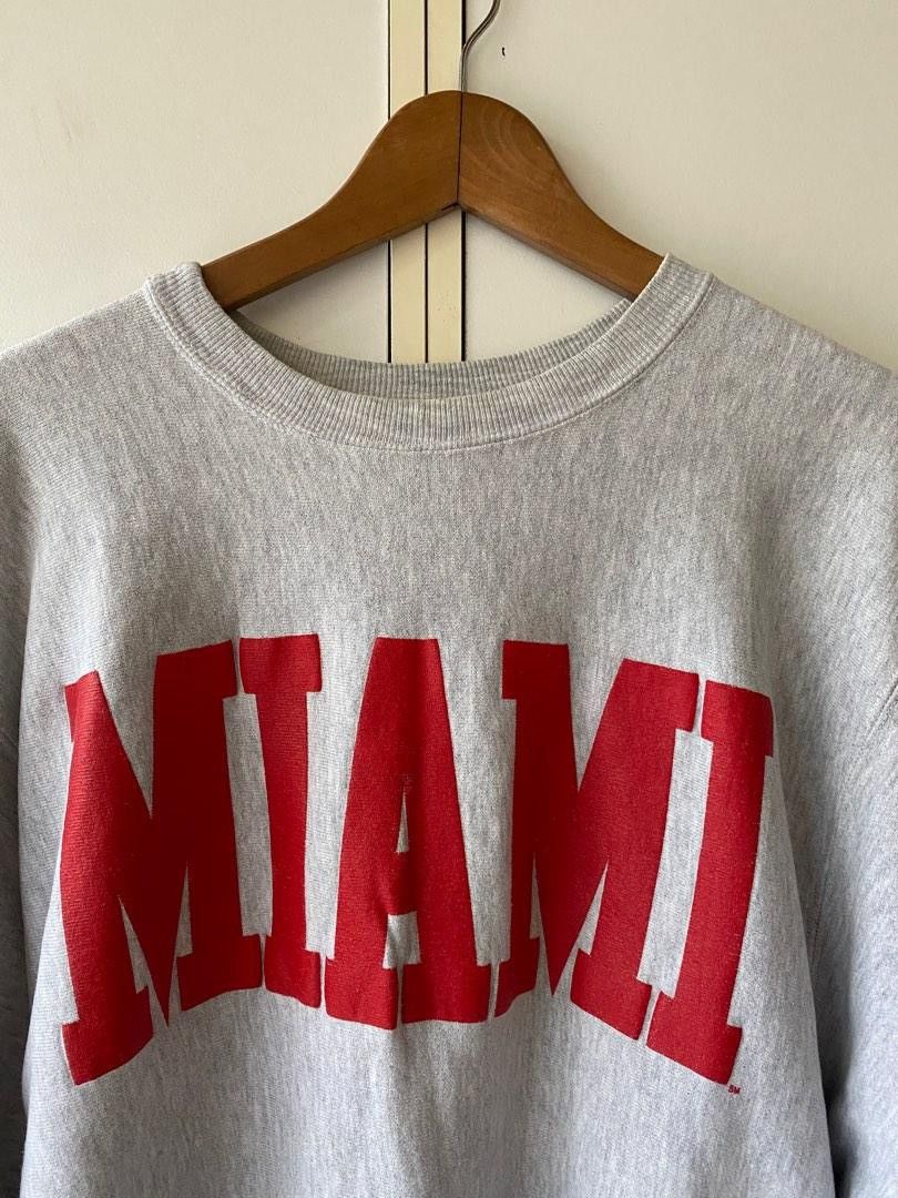 Champion × Vintage VINTAGE MIAMI SPELL OUT CHAMPION SWEATSHIRT Size US XXL / EU 58 / 5 - 2 Thumbnail