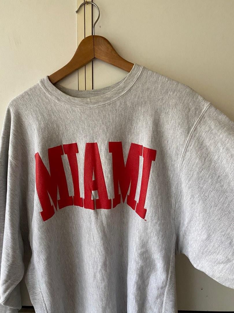 Champion × Vintage VINTAGE MIAMI SPELL OUT CHAMPION SWEATSHIRT Size US XXL / EU 58 / 5 - 3 Thumbnail