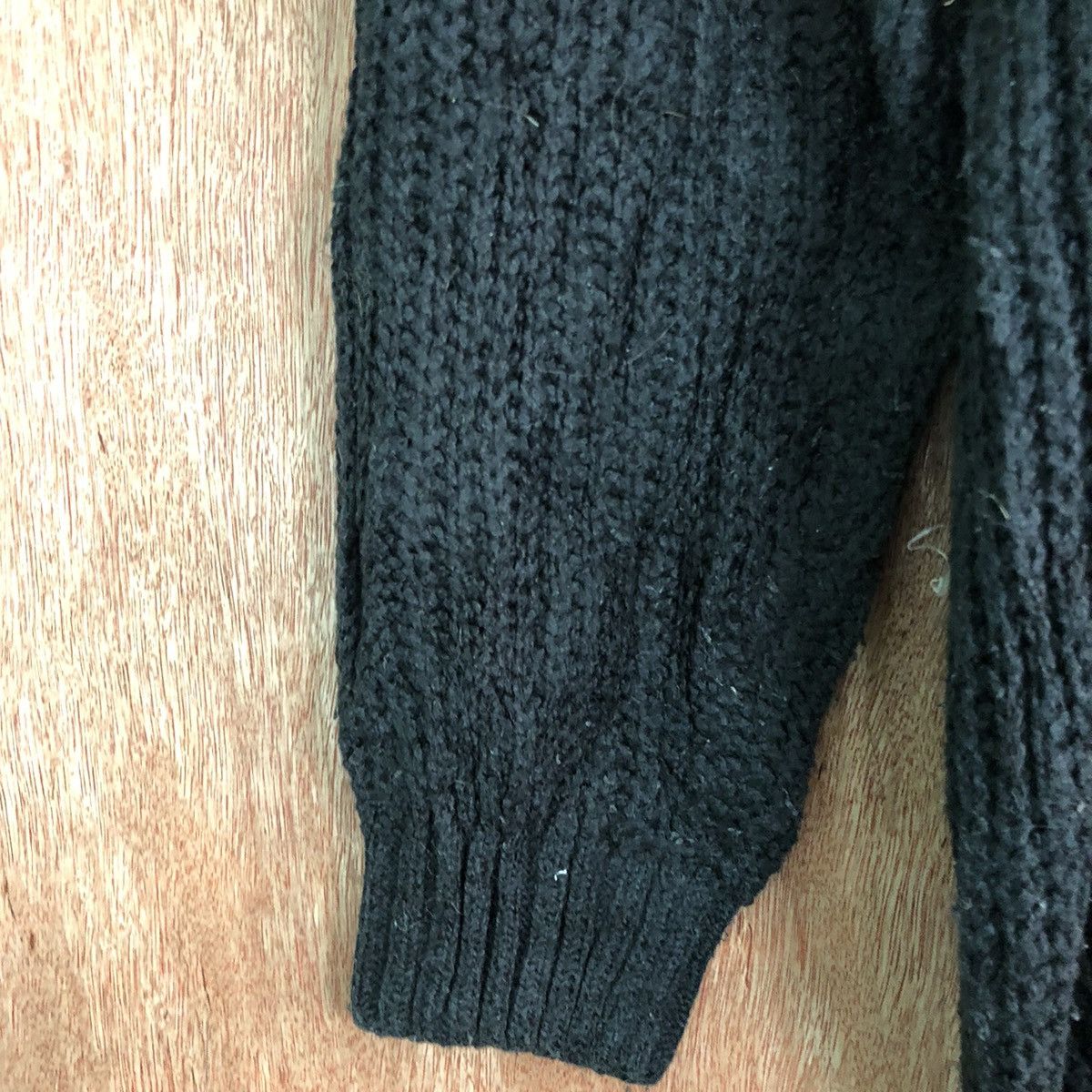 Homespun Knitwear DLL INGNI STRIPE BROWN BLACK MOHAIR KNITWEAR #c401 Size US M / EU 48-50 / 2 - 6 Thumbnail