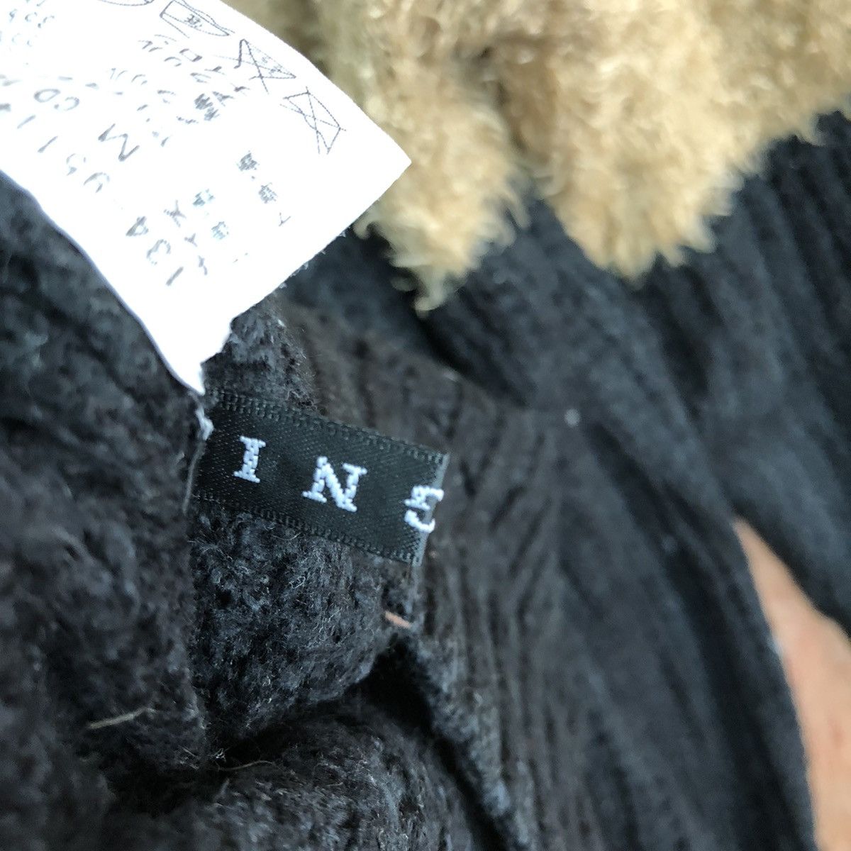 Homespun Knitwear DLL INGNI STRIPE BROWN BLACK MOHAIR KNITWEAR #c401 Size US M / EU 48-50 / 2 - 10 Thumbnail