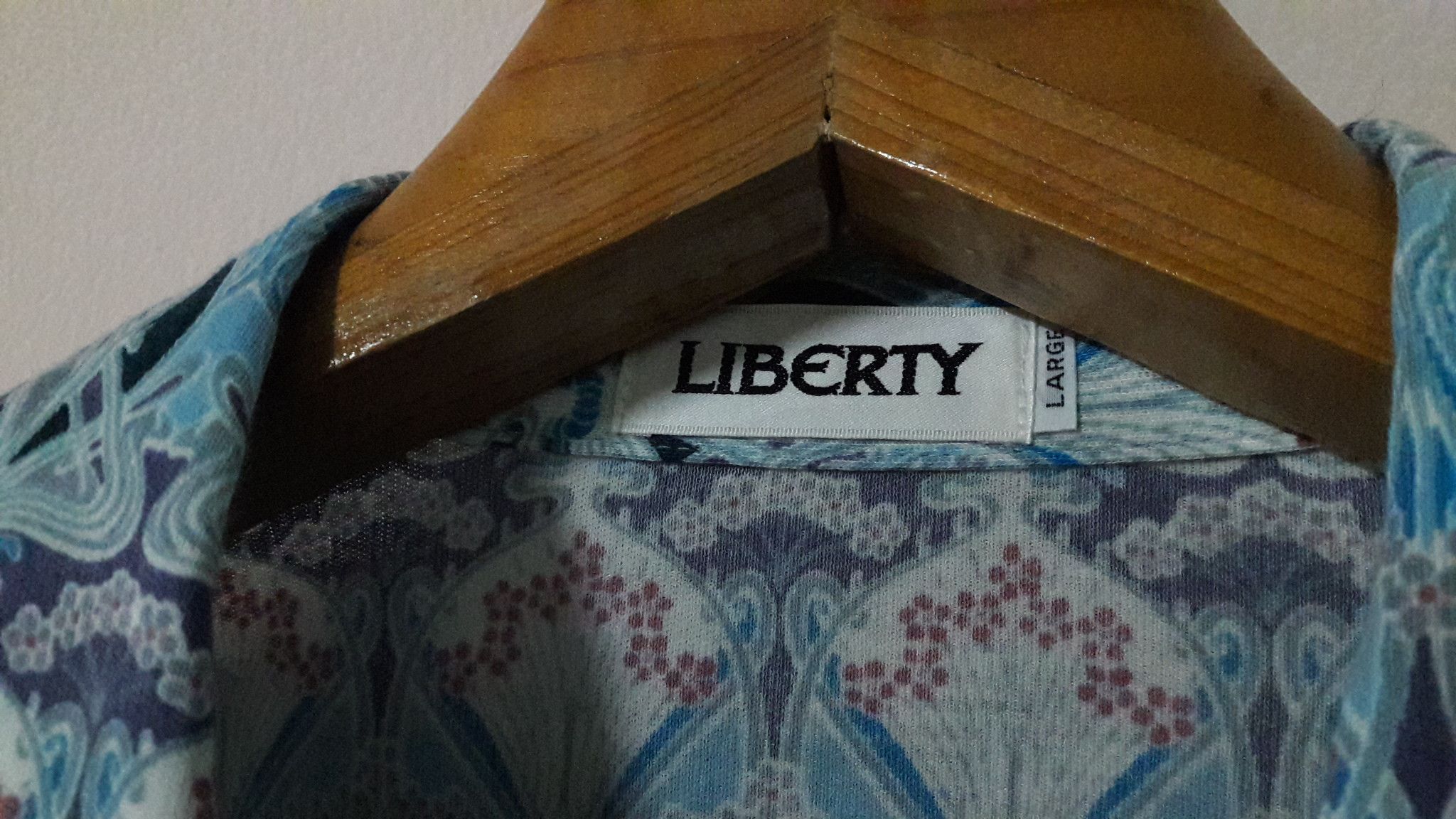 Liberty vintage Liberty Paisley Shirt Lycra streetwear fashion Size US M / EU 48-50 / 2 - 8 Thumbnail