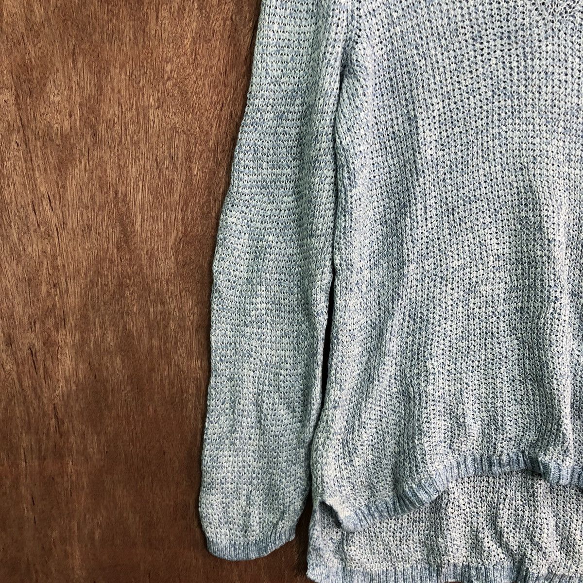 Chaps × Homespun Knitwear × Ralph Lauren Chaps Ralph Lauren sweatshirt knitwear soft blue #6115 Size US XL / EU 56 / 4 - 7 Thumbnail