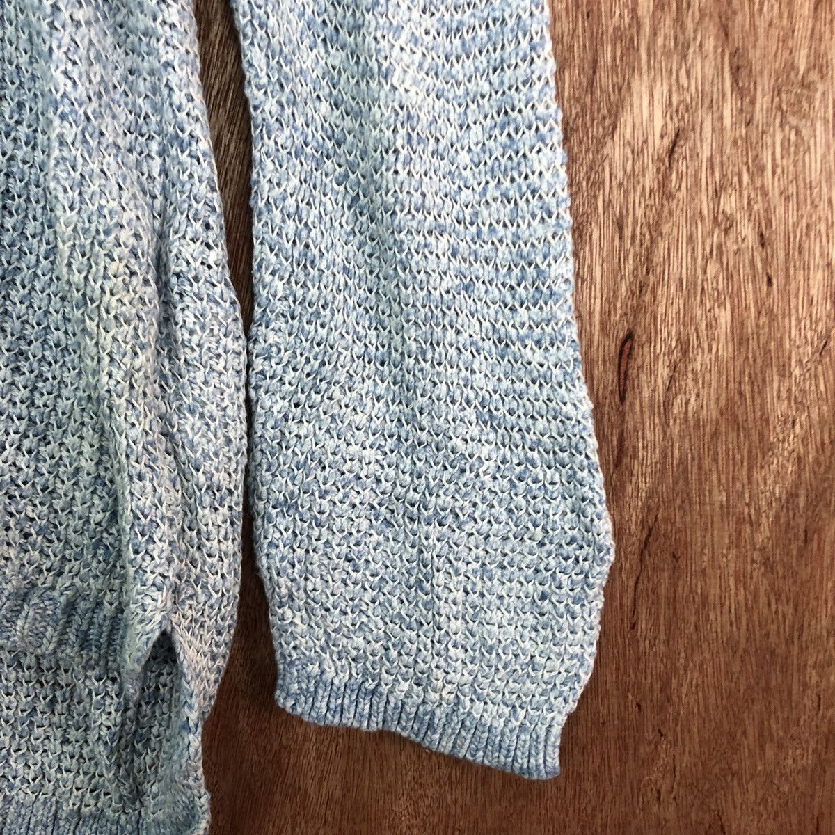 Chaps × Homespun Knitwear × Ralph Lauren Chaps Ralph Lauren sweatshirt knitwear soft blue #6115 Size US XL / EU 56 / 4 - 4 Thumbnail