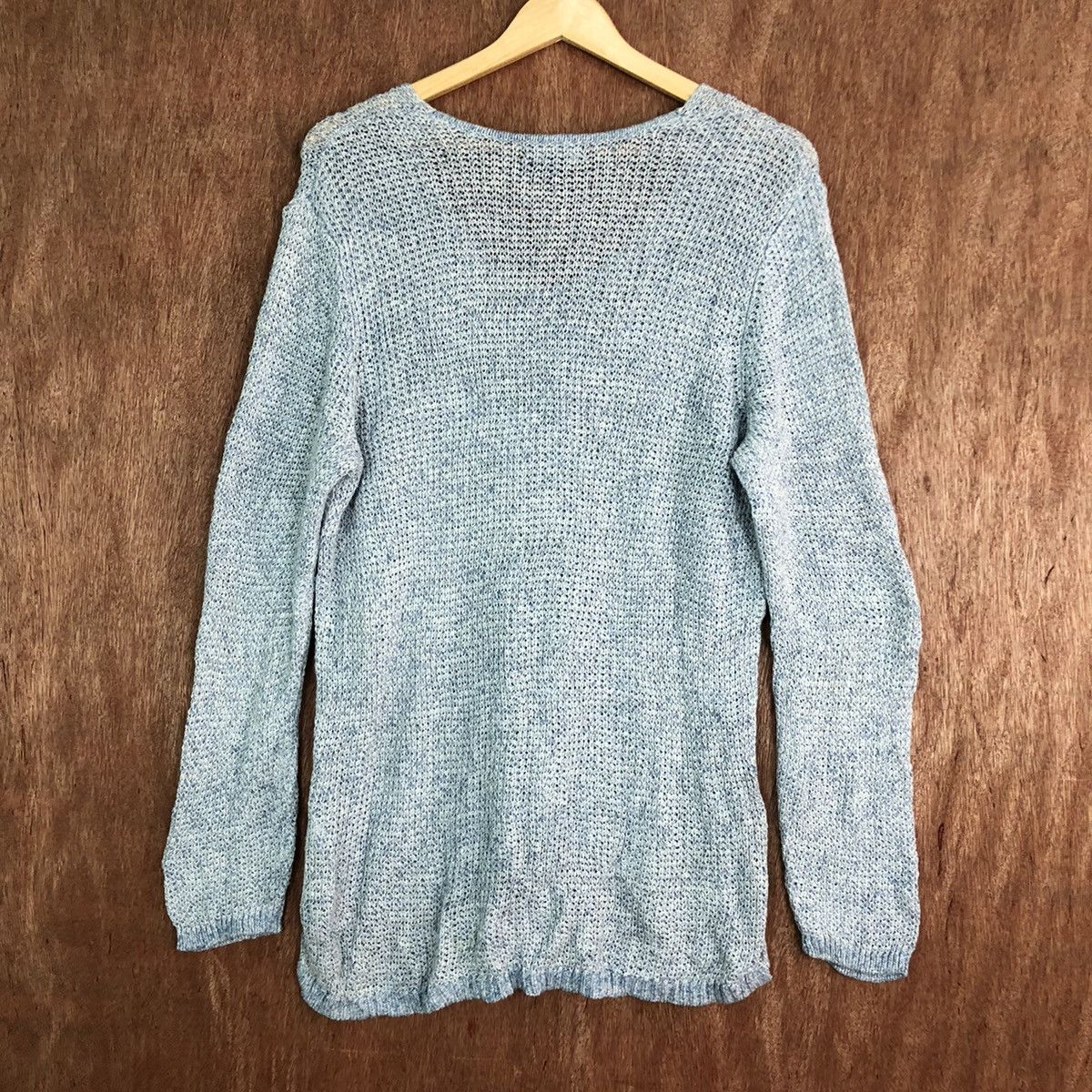 Chaps × Homespun Knitwear × Ralph Lauren Chaps Ralph Lauren sweatshirt knitwear soft blue #6115 Size US XL / EU 56 / 4 - 9 Thumbnail