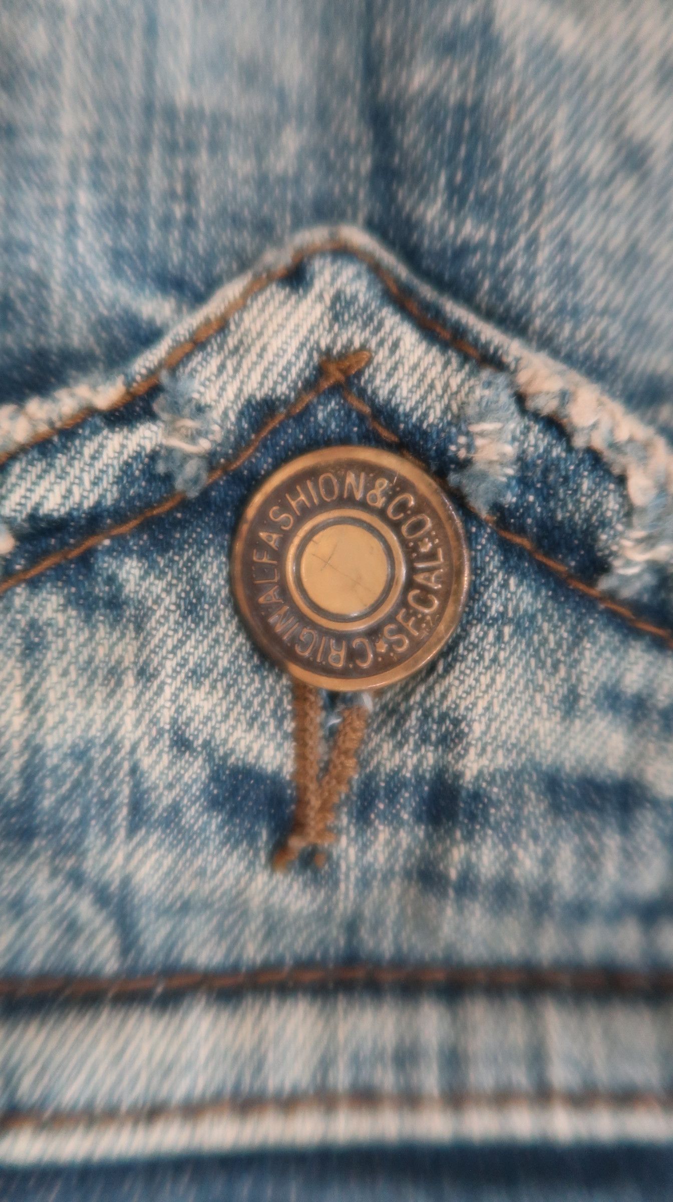 Other Vintage Agate Rusty Flared Jeans Size US 31 - 14 Thumbnail