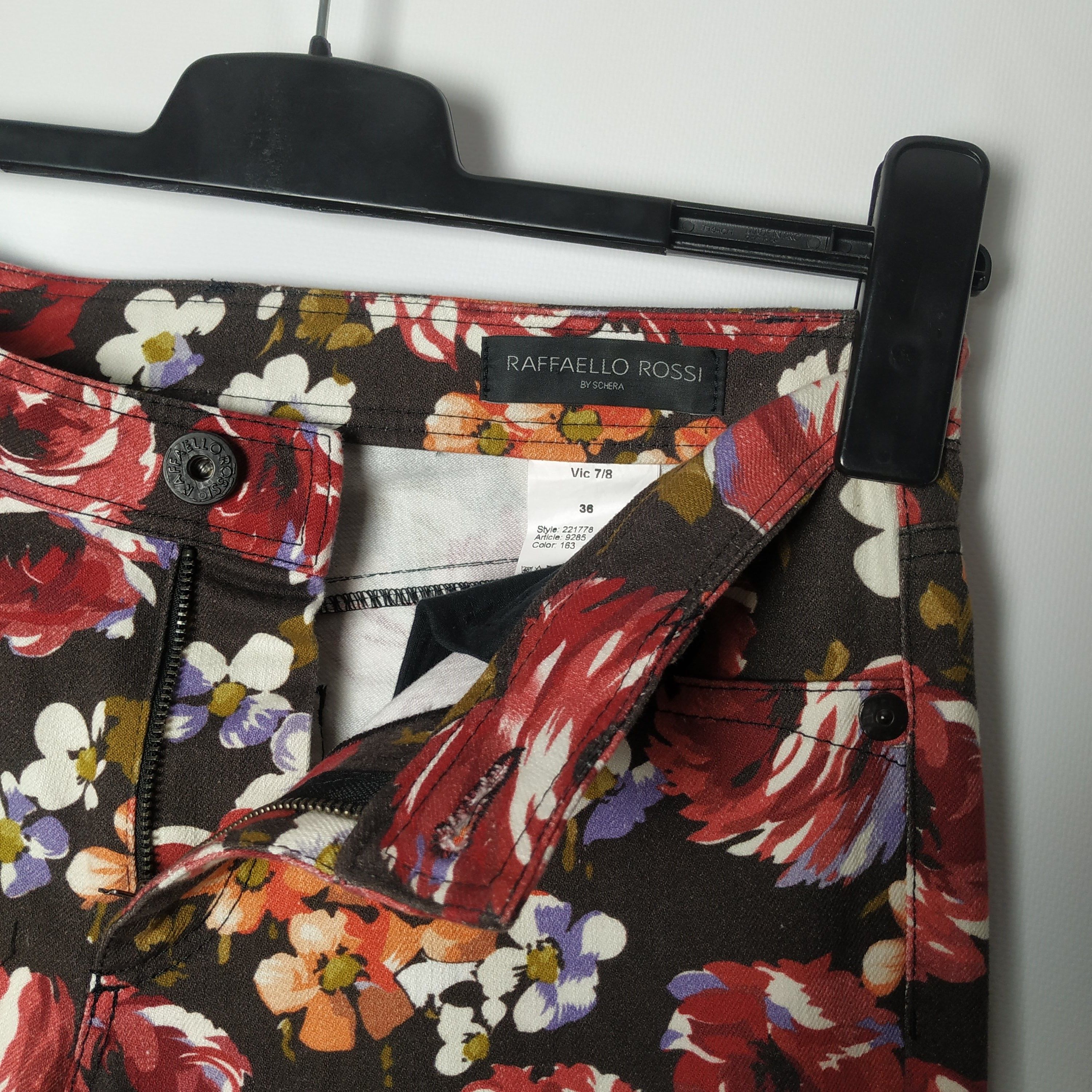 Other Raffaello Rossi Flowers Pants Size 30" / US 8 / IT 44 - 7 Thumbnail