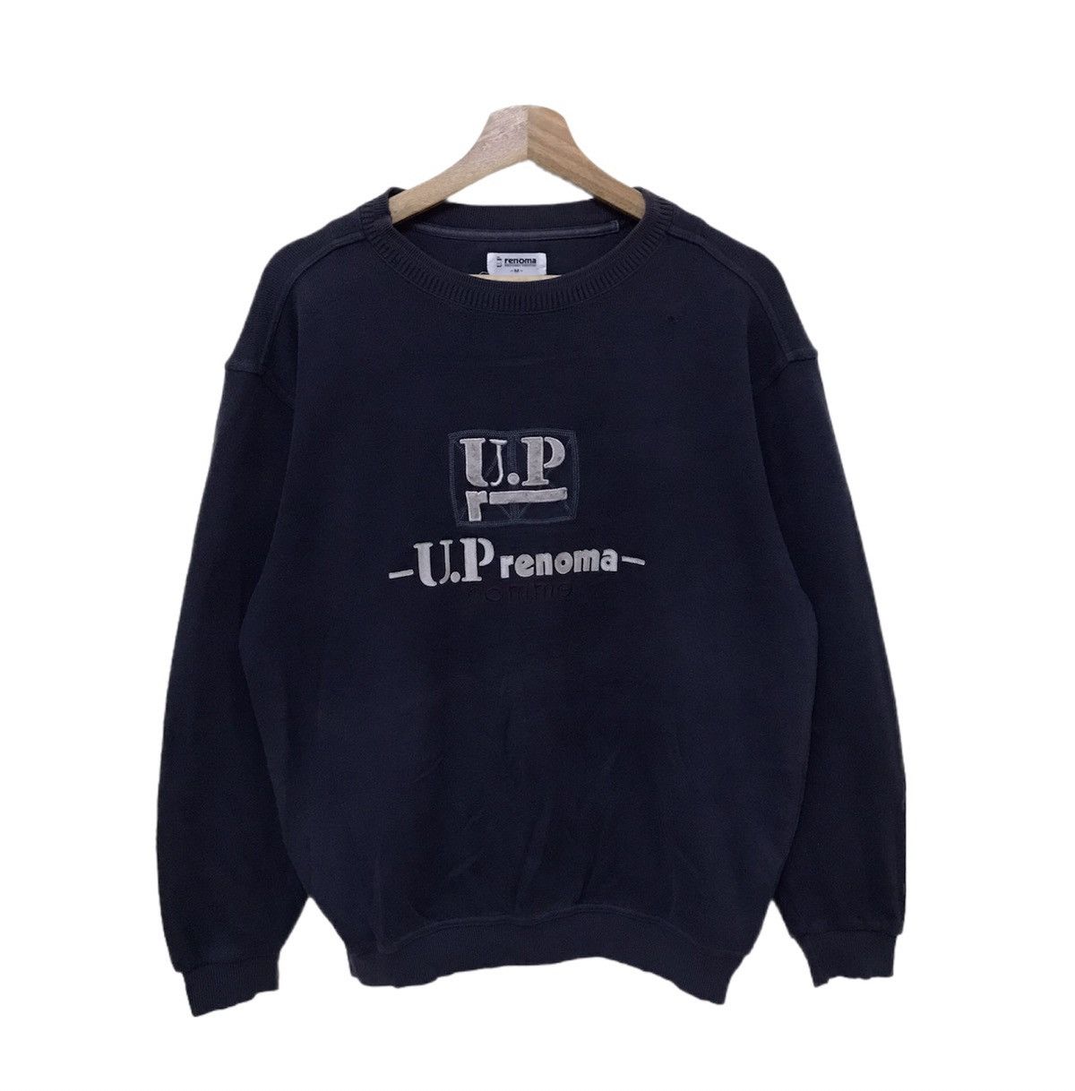 Vintage Renoma UP Sweatshirt Crewneck Big Logo Big Spellout