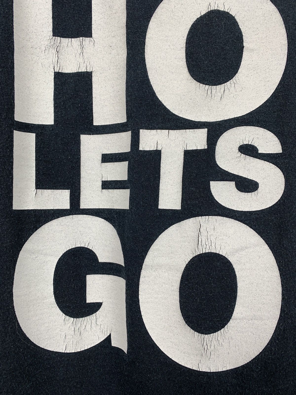 2005 Vintage Ramones Hey Ho Let’s Go Faded Black T-Shirt Short Sleeve T Shirts