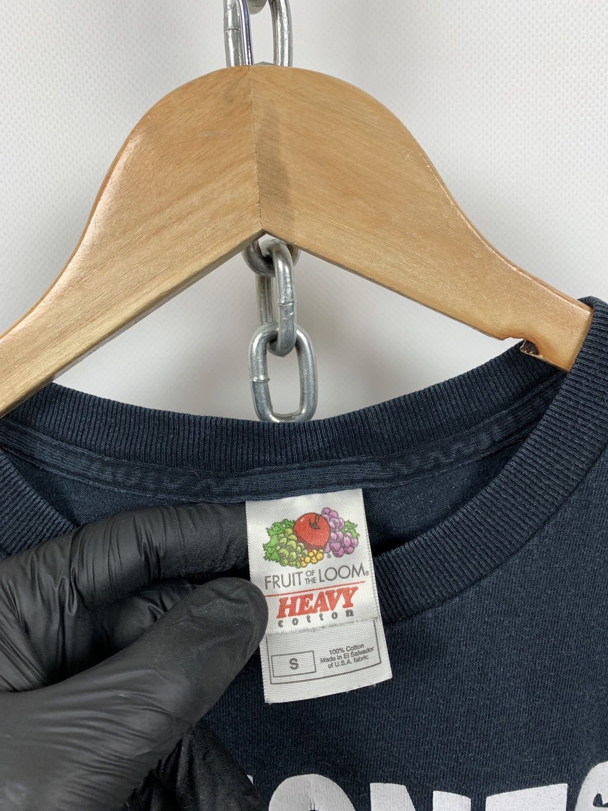 2005 Vintage Ramones Hey Ho Let’s Go Faded Black T-Shirt Short Sleeve T Shirts