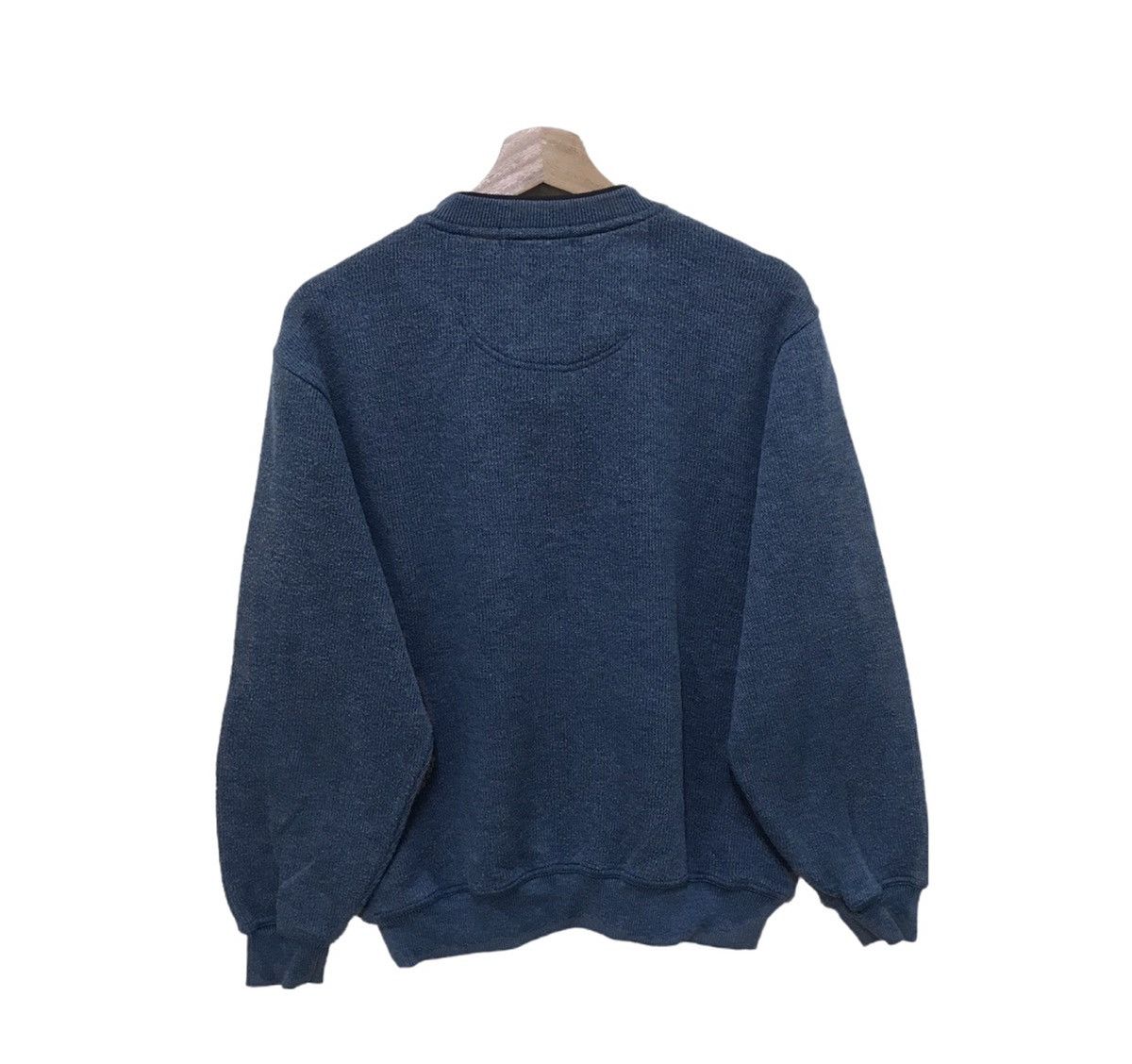 Dunlop × Vintage Vintage Dunlop Collection Half Zip Sweatshirt Size US L / EU 52-54 / 3 - 3 Thumbnail