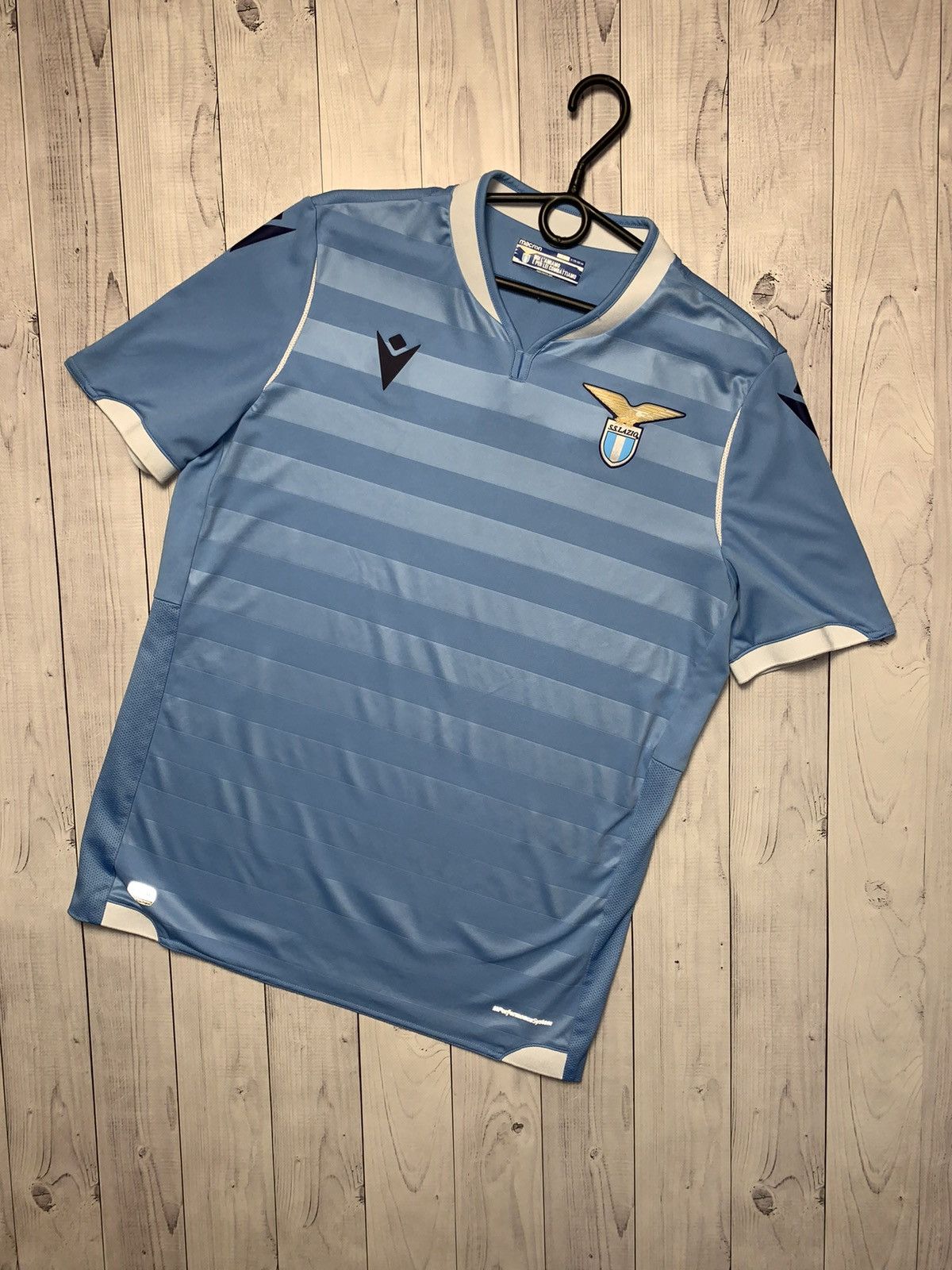 Vintage Soccer jersey Lazio macron size L Size US L / EU 52-54 / 3 - 1 Thumbnail