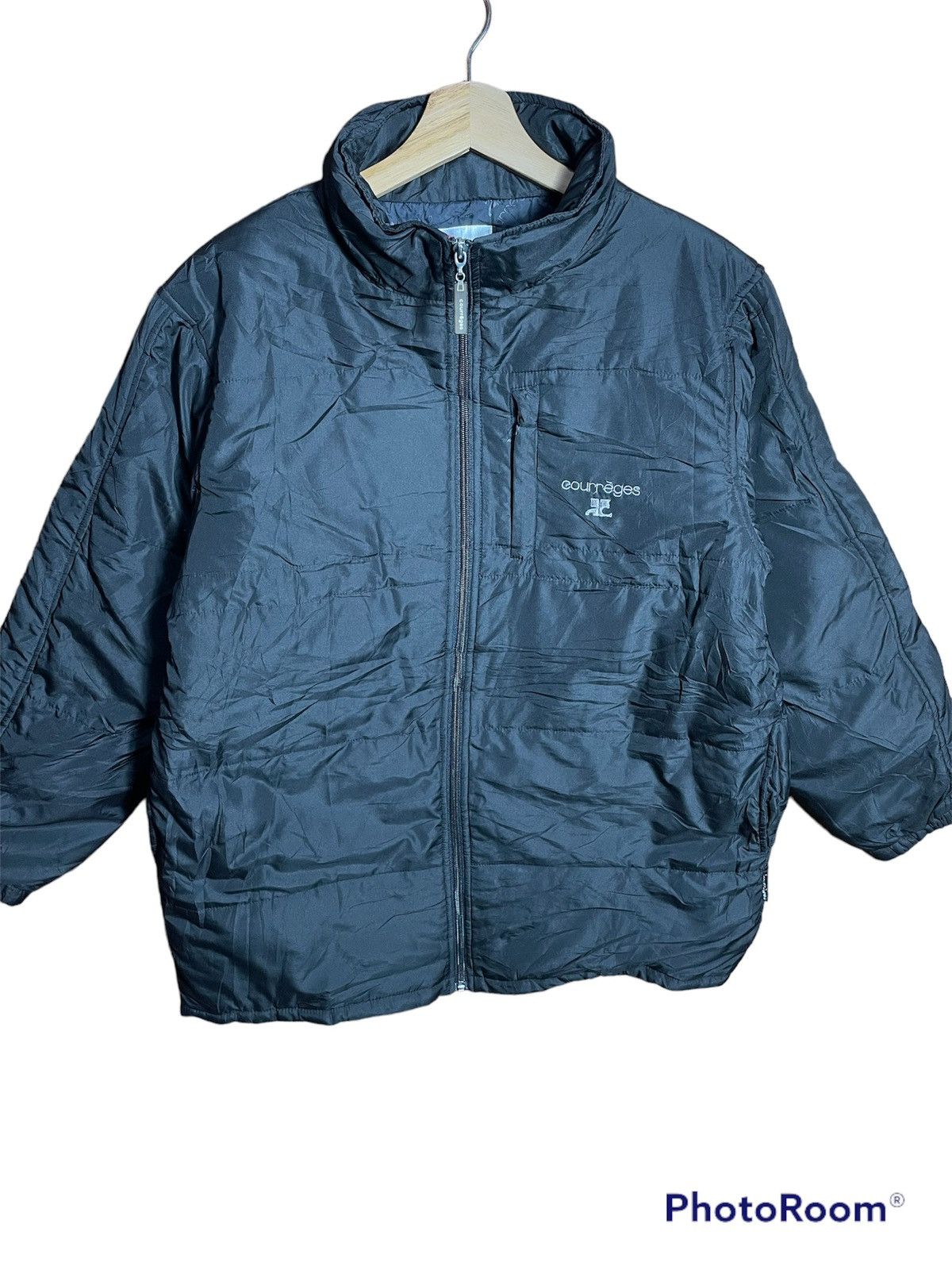 Courreges Coureges Bomber Puffer Jacket Size US M / EU 48-50 / 2 - 2 Thumbnail