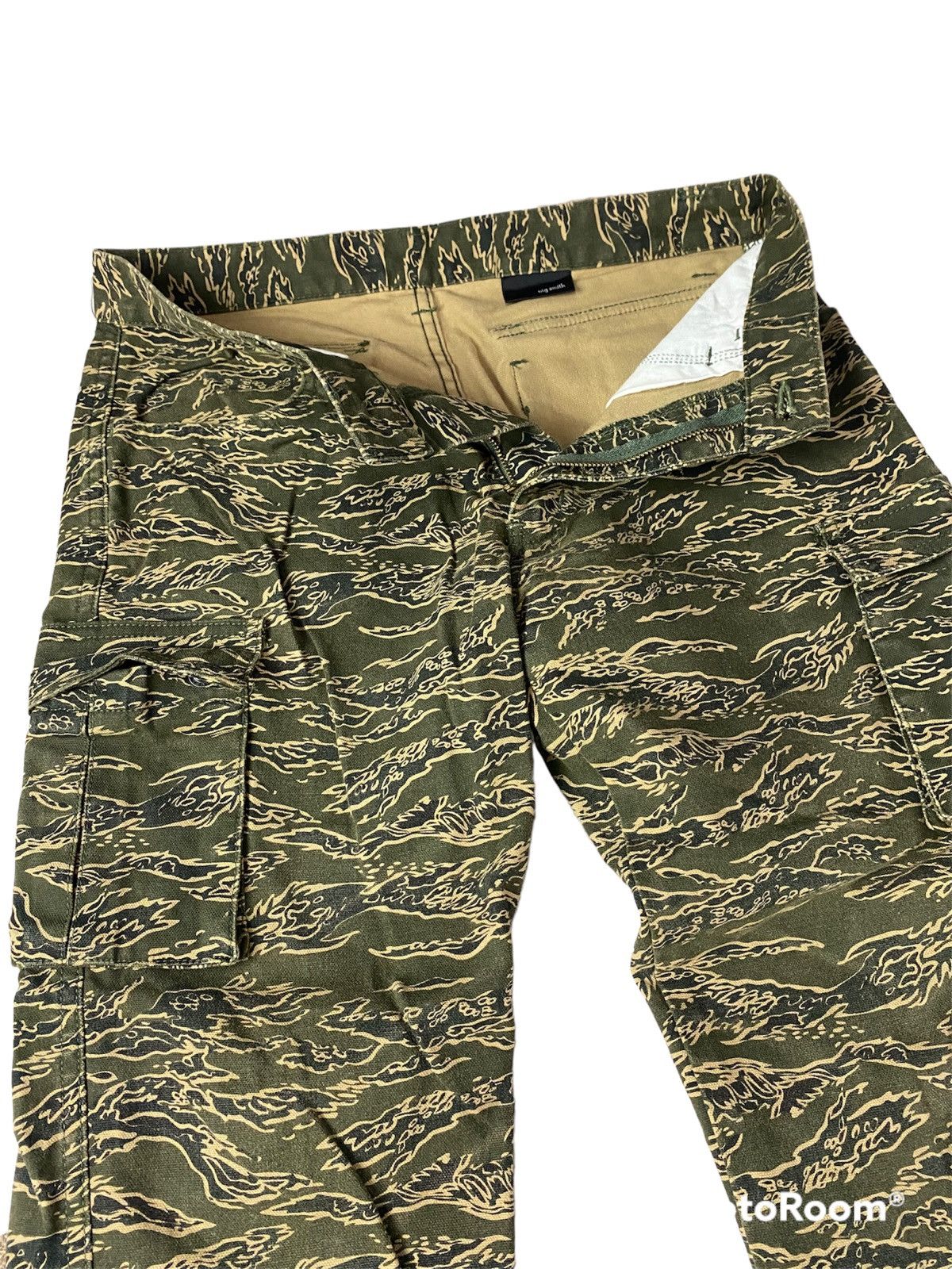 Other 🔥RARE❗️Vintage BIG SMITH Tiger Stripe Cargo pant Size US 30 / EU 46 - 14 Thumbnail