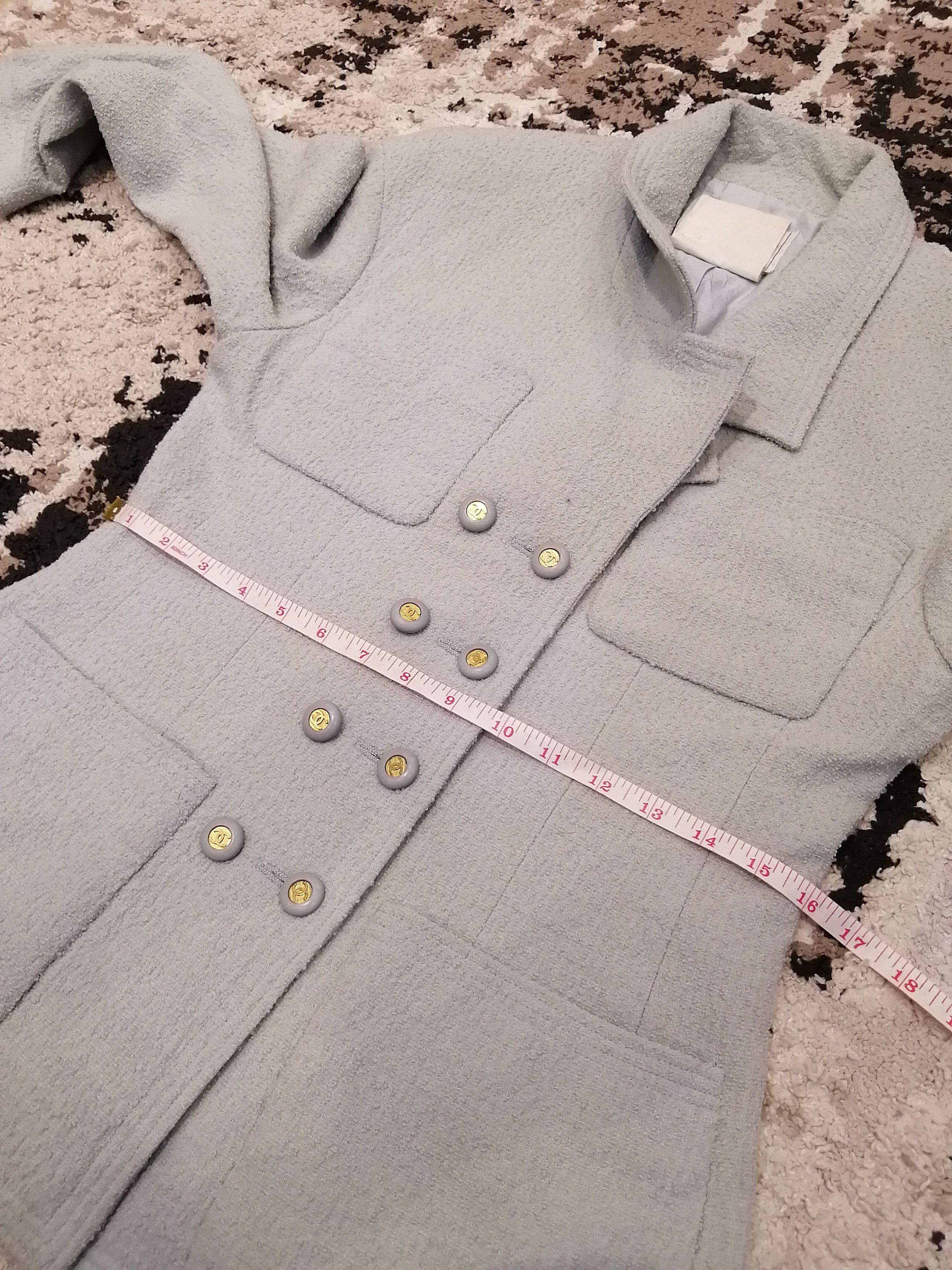 Chanel Vintage Chanel Boutique Wool Jacket Size S / US 4 / IT 40 - 15 Thumbnail