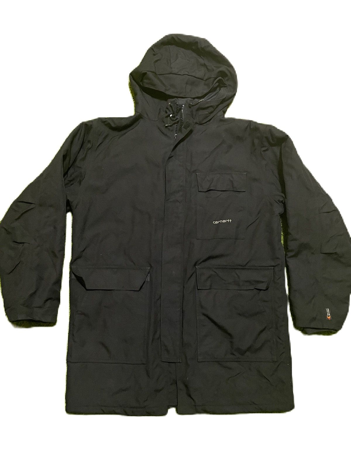 Carhartt × Vintage Vintage Carhartt Workers Jackets Fabrics by Cordura Size US L / EU 52-54 / 3 - 1 Thumbnail