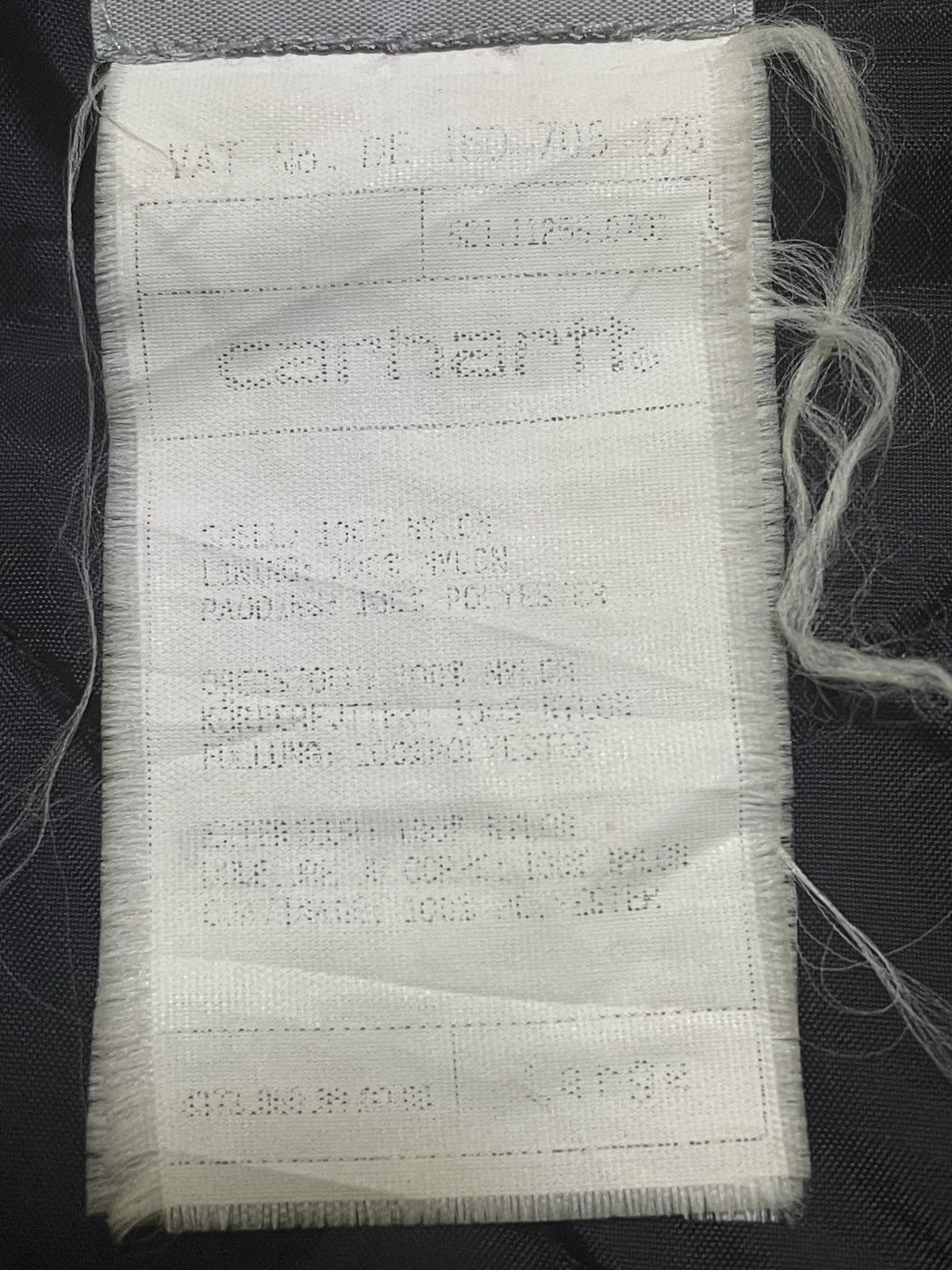 Carhartt × Vintage Vintage Carhartt Workers Jackets Fabrics by Cordura Size US L / EU 52-54 / 3 - 9 Thumbnail