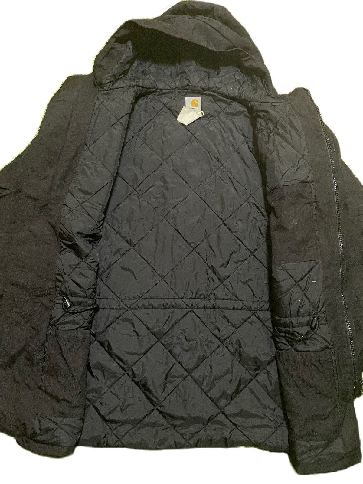 Carhartt × Vintage Vintage Carhartt Workers Jackets Fabrics by Cordura Size US L / EU 52-54 / 3 - 4 Thumbnail