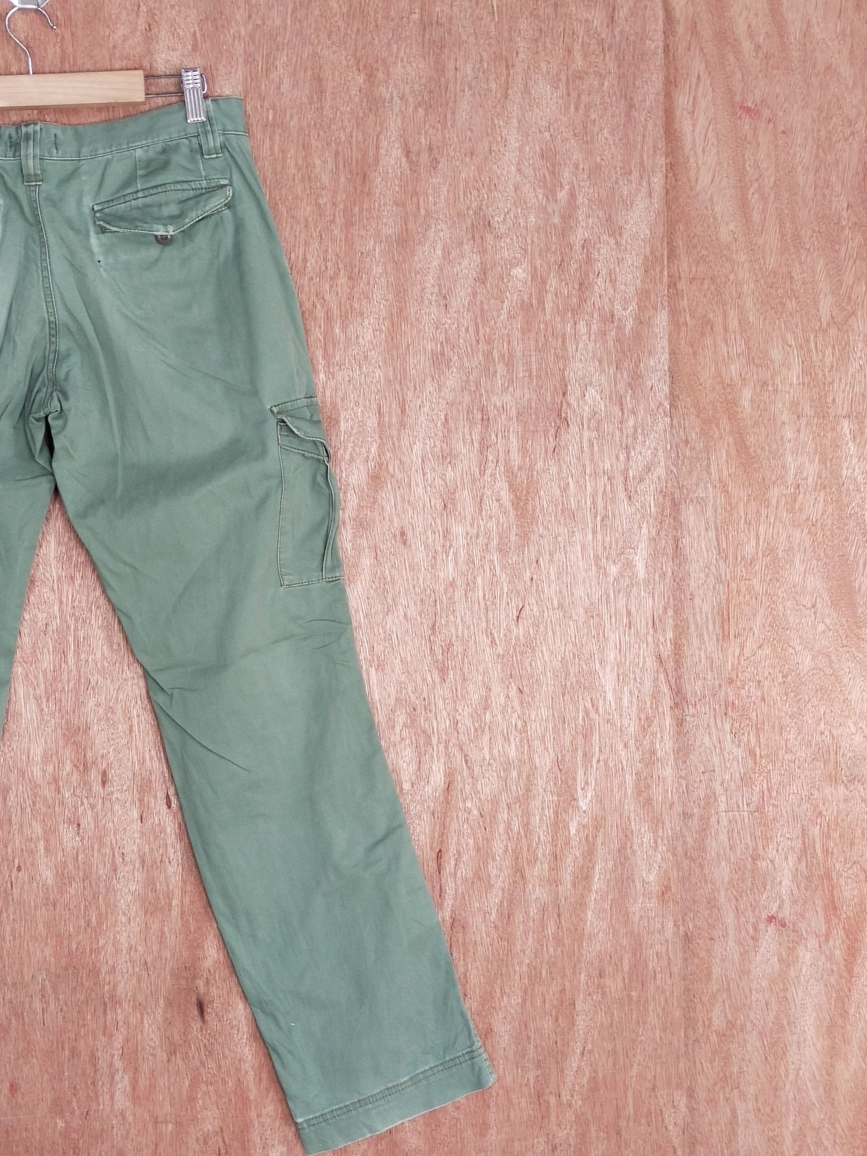 Global Work Global Work green multipocket tactical cargo pants #S113 Size US 30 / EU 46 - 11 Thumbnail