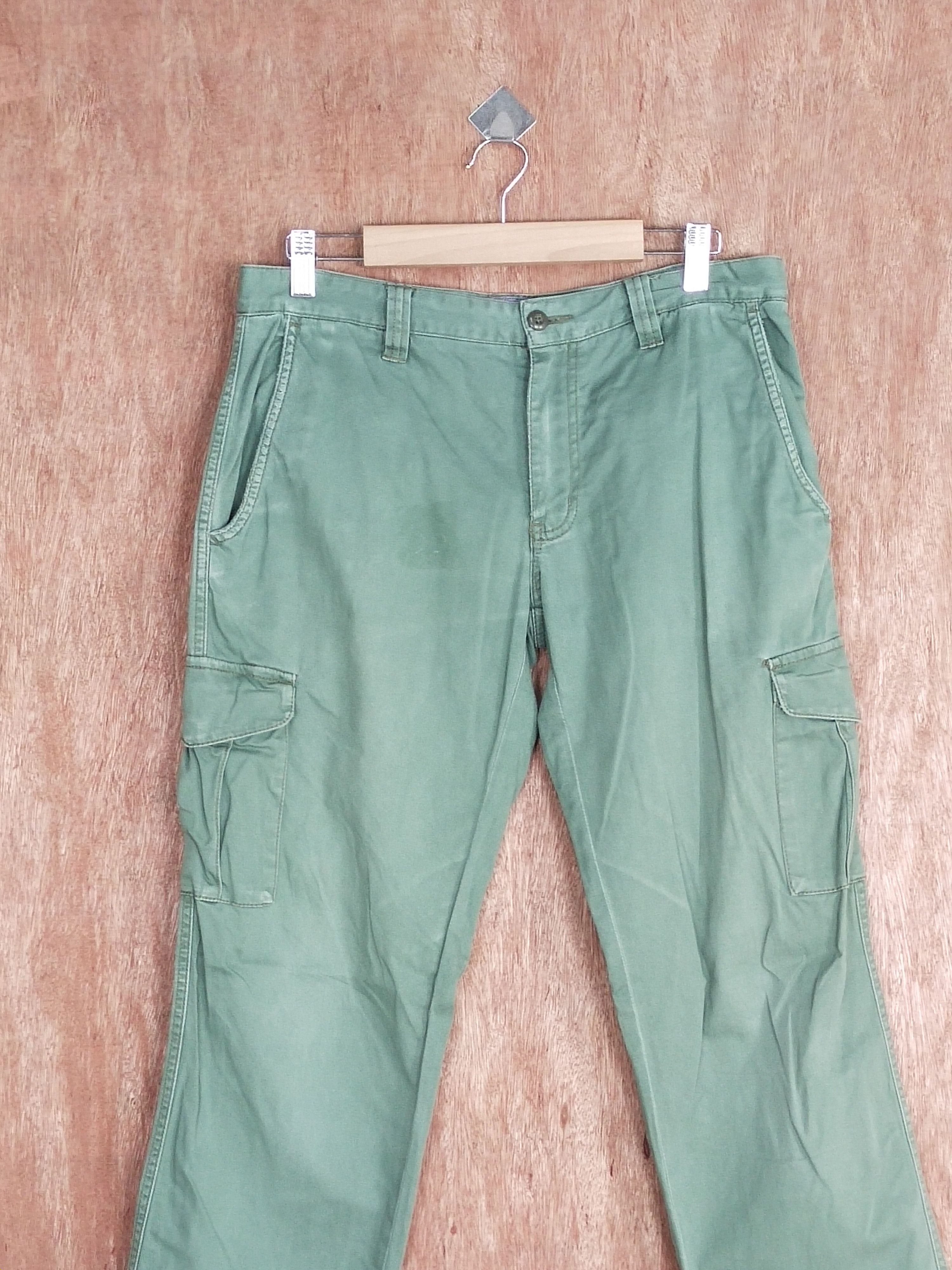 Global Work Global Work green multipocket tactical cargo pants #S113 Size US 30 / EU 46 - 2 Thumbnail