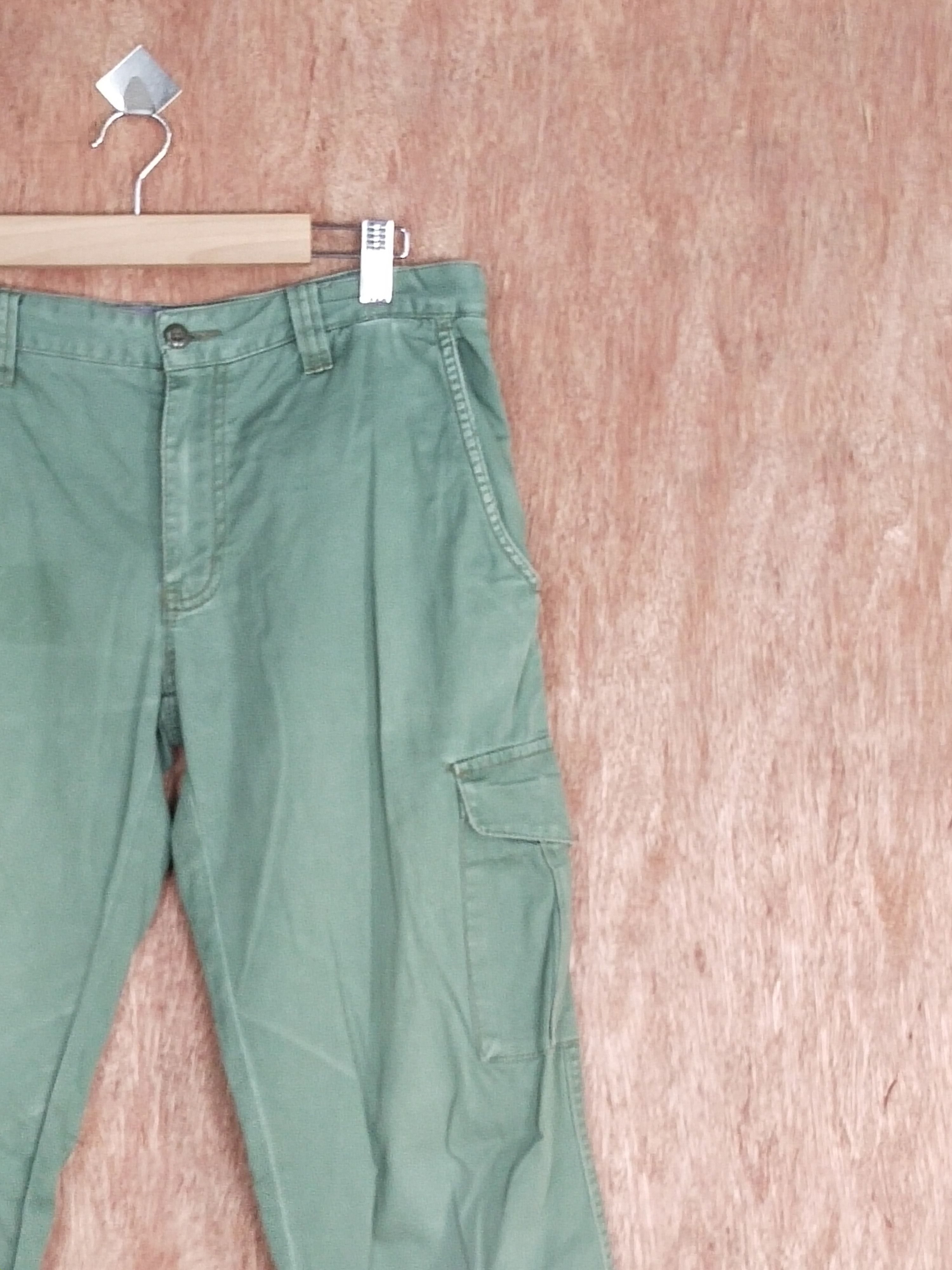 Global Work Global Work green multipocket tactical cargo pants #S113 Size US 30 / EU 46 - 4 Thumbnail