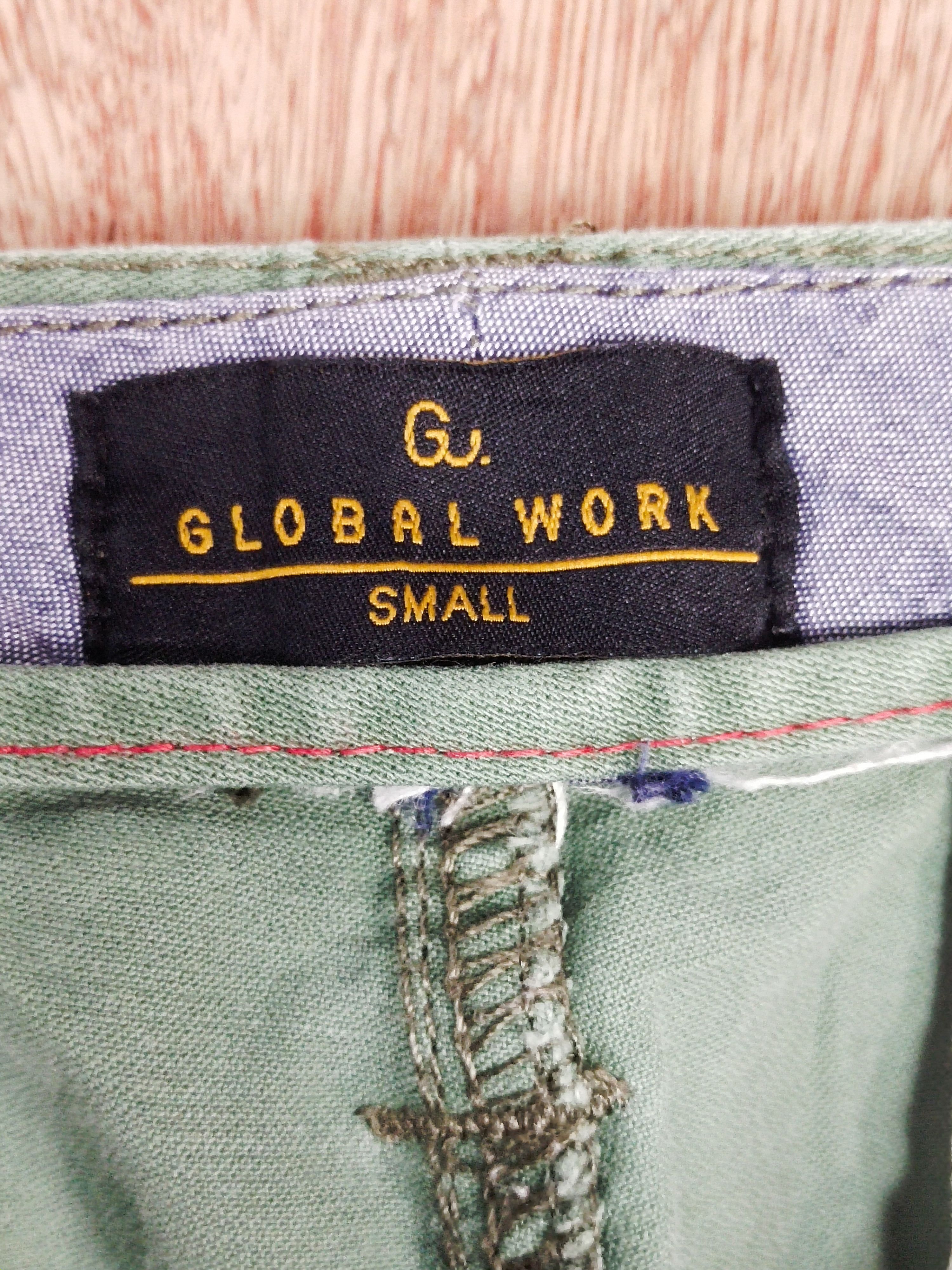 Global Work Global Work green multipocket tactical cargo pants #S113 Size US 30 / EU 46 - 7 Thumbnail